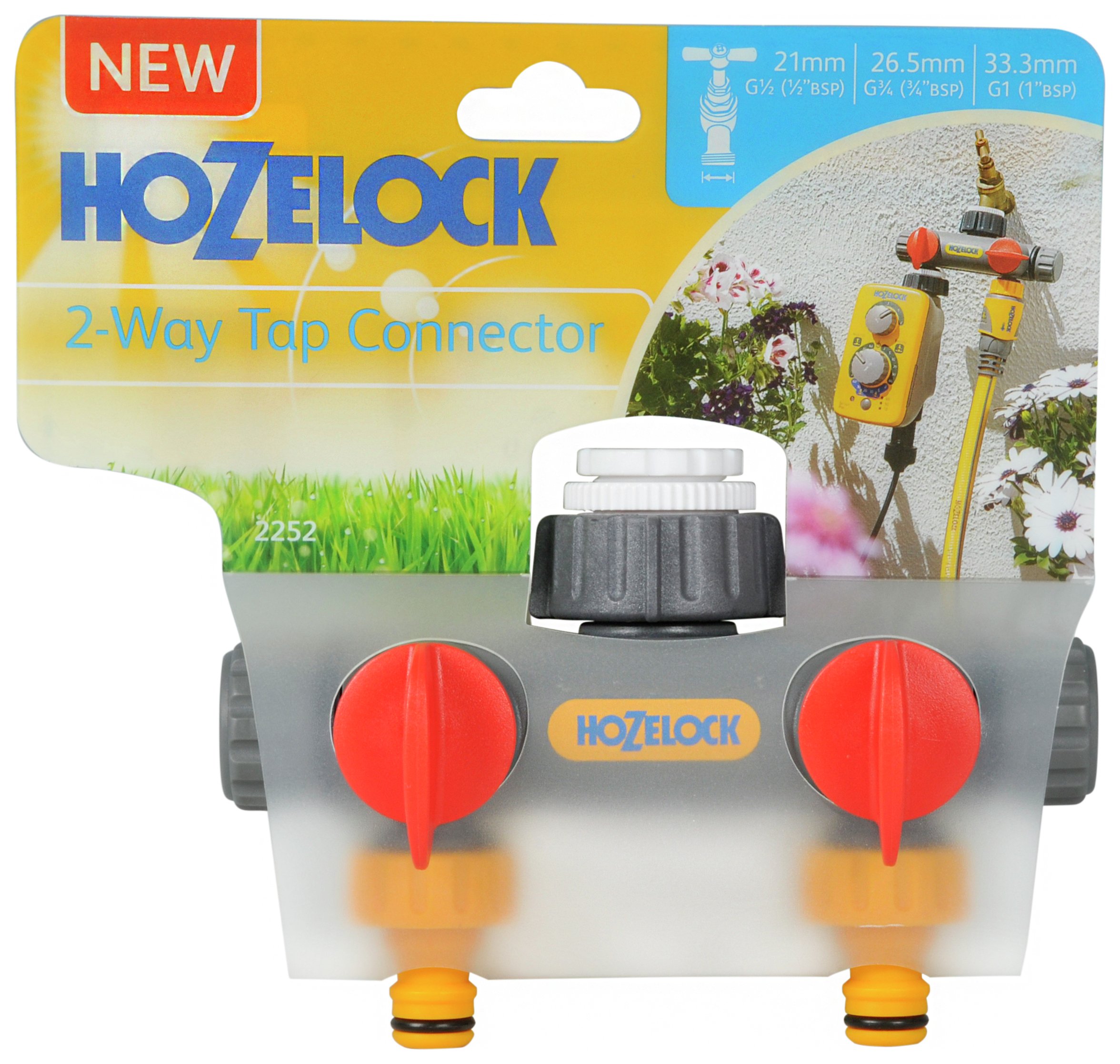 Hozelock Two Way Tap Connector. at Argos Reviews