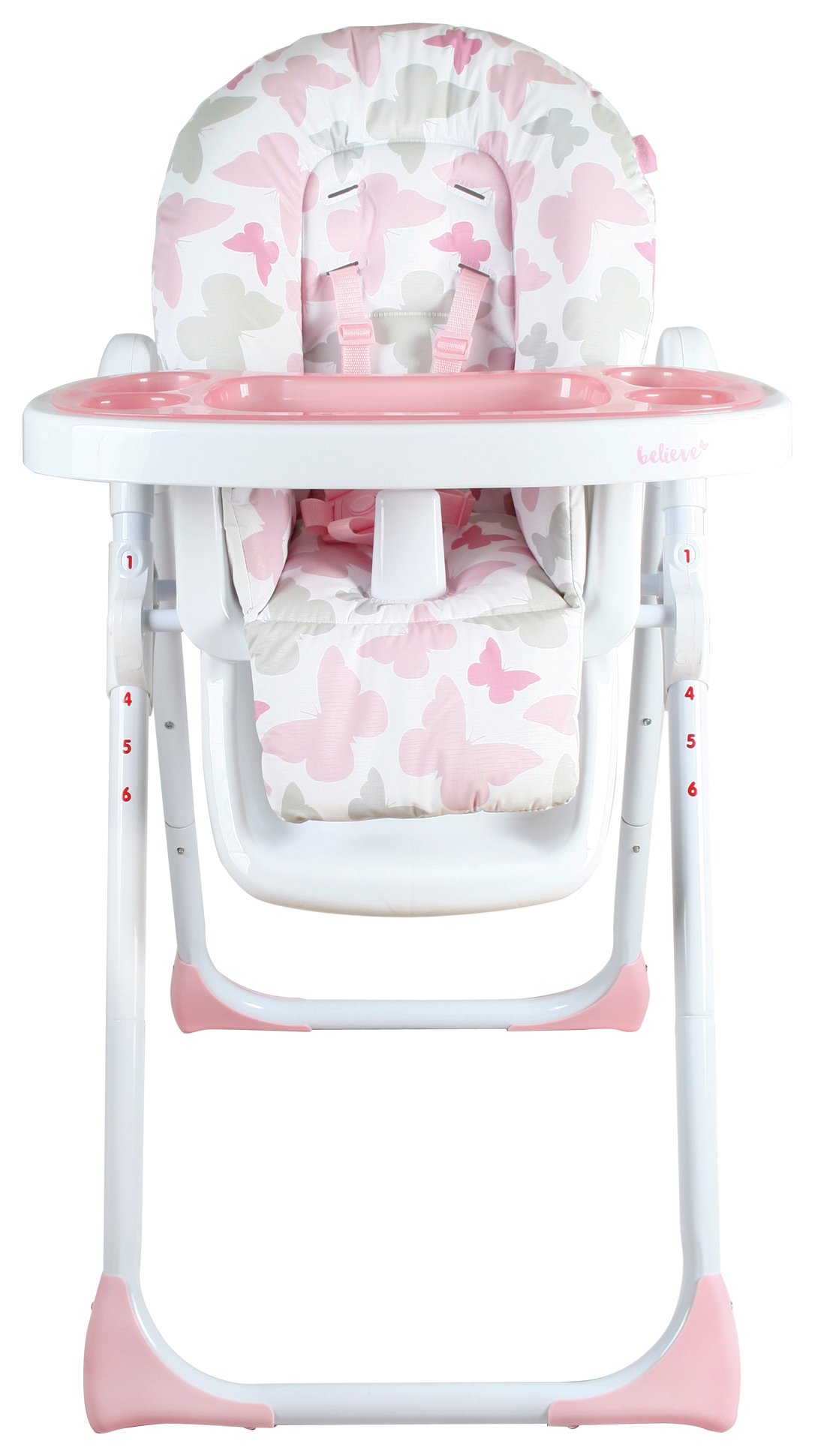 My Babiie Katie Piper MBHC8BU Pink Butterfly Highchair. Reviews