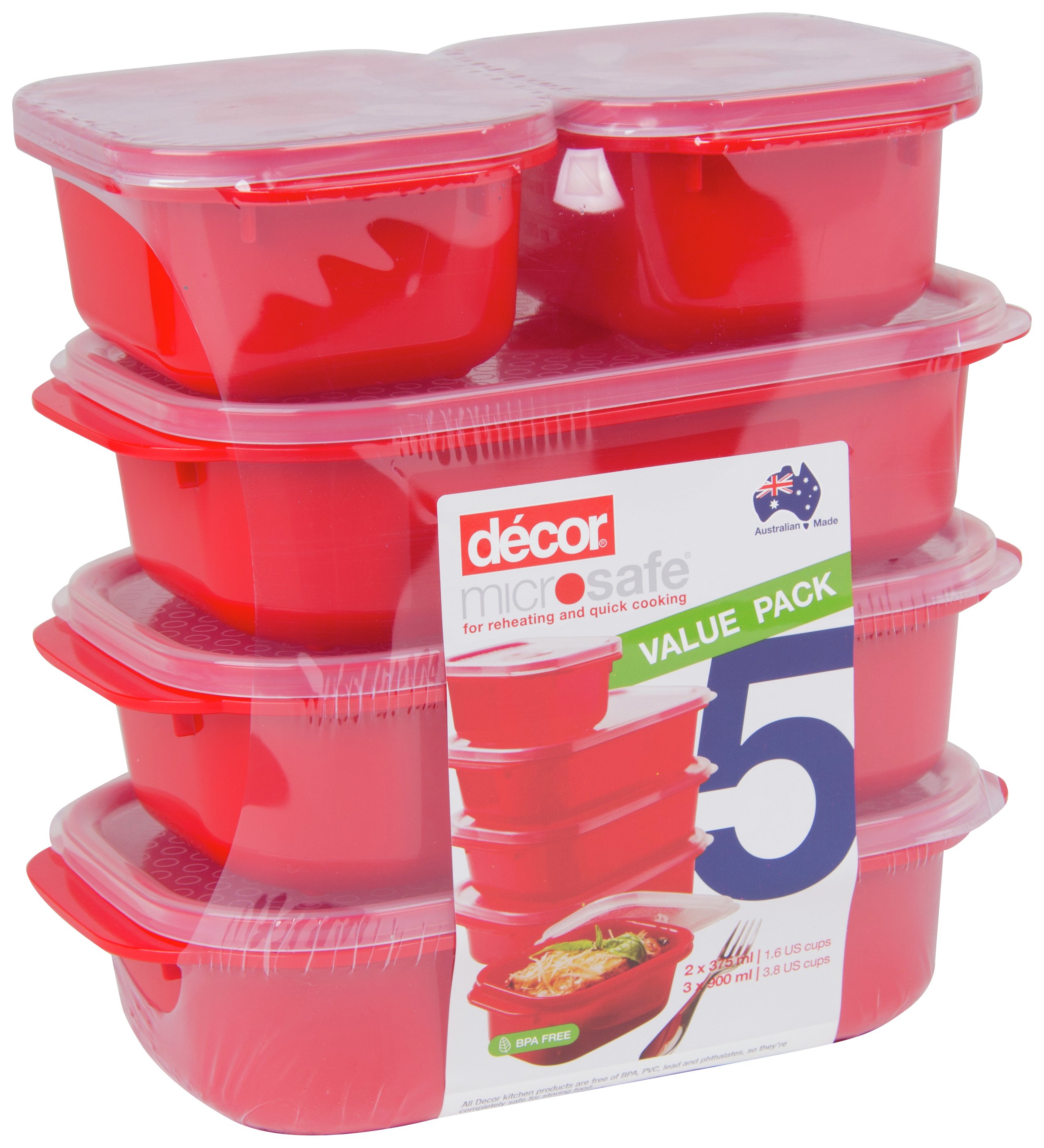 Microsafe 5 Piece Microwavable Container Set Review