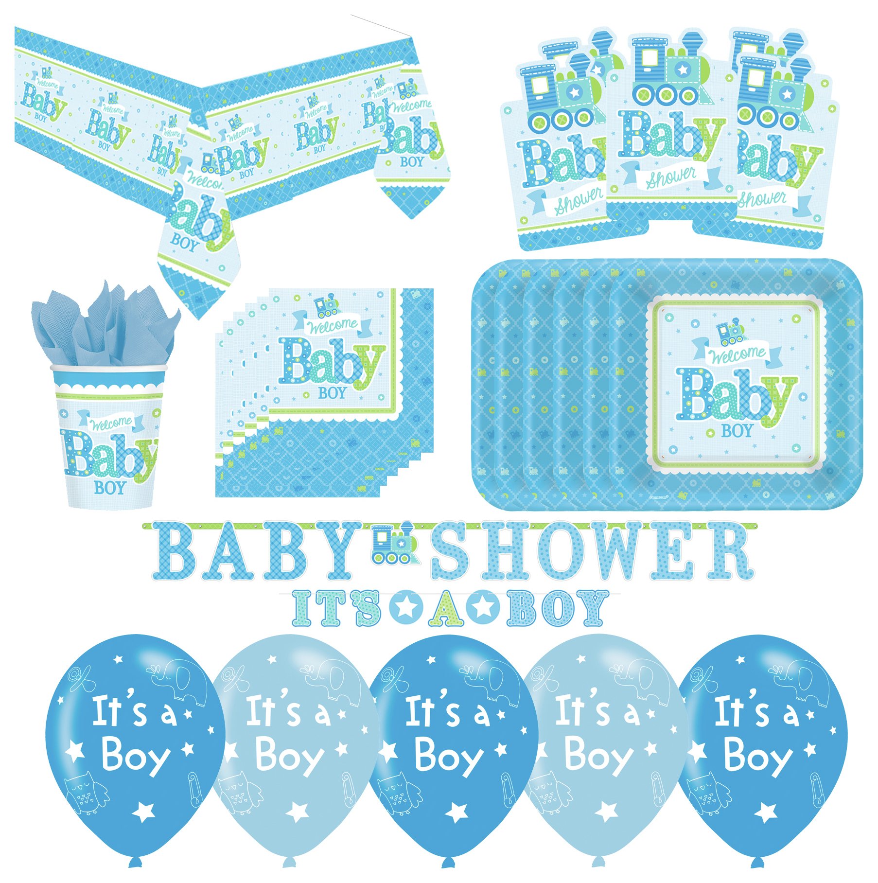 Argos Baby Shower Party Pack Blue Reviews