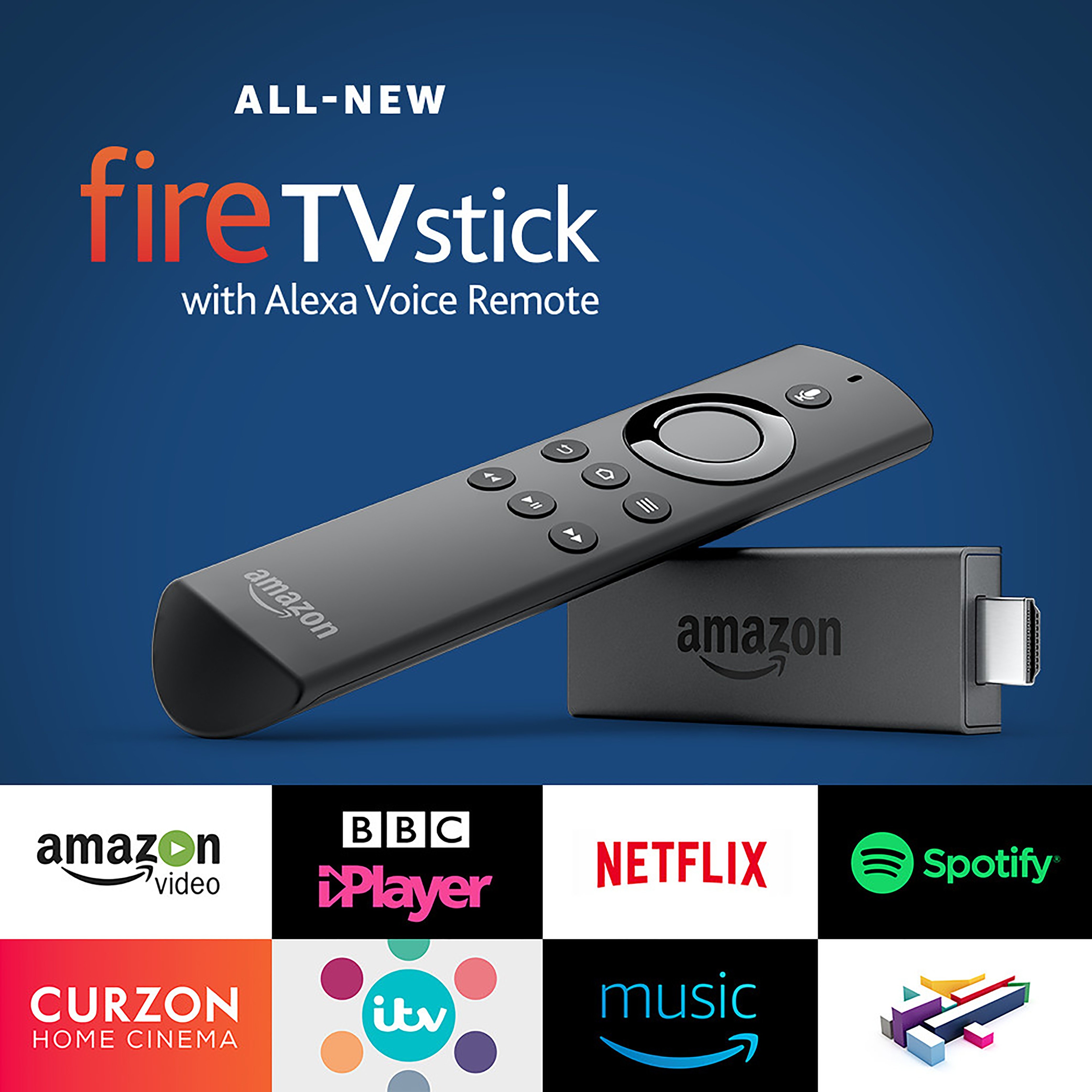 Buy AllNew Amazon Fire TV Stick With Alexa Voice Remote Smart TV