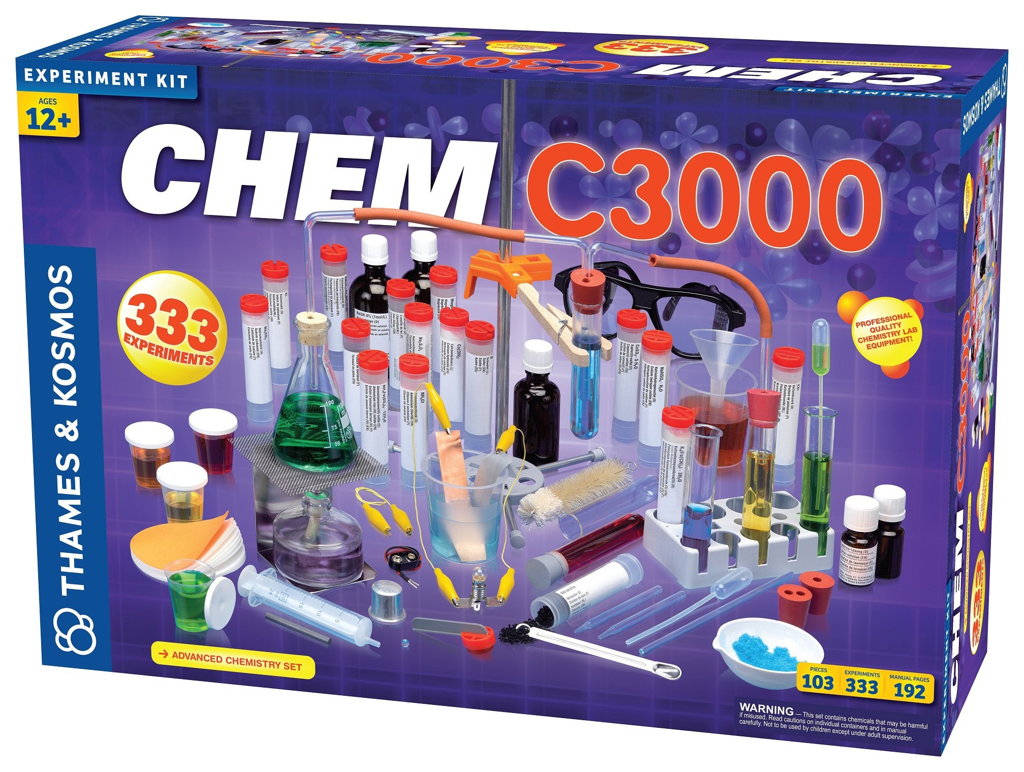 Thames and Kosmos Chem C3000 Experiment Kit. Reviews