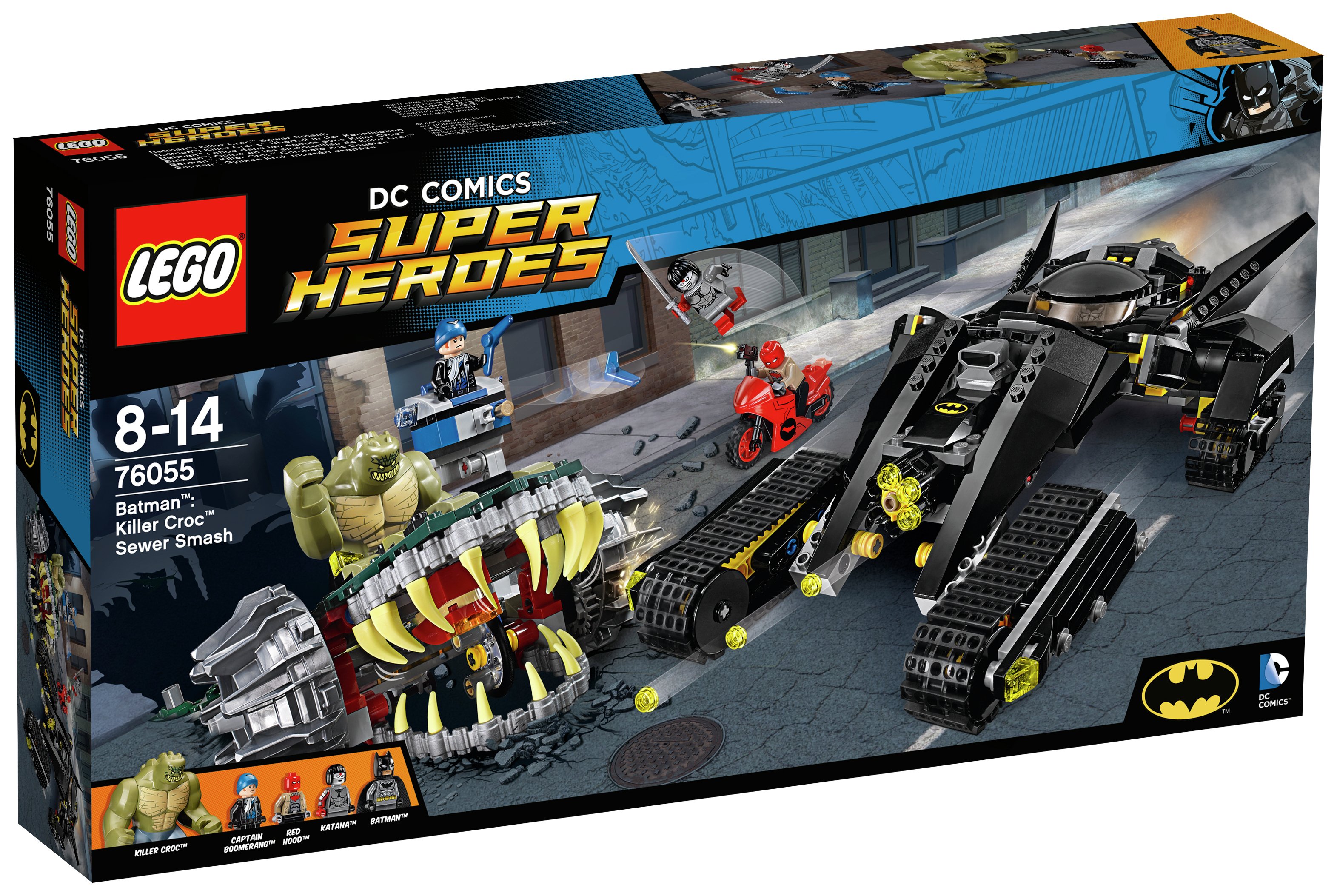 LEGO Super Heroes Batman Killer Croc Sewer Smash 76055 (6854690