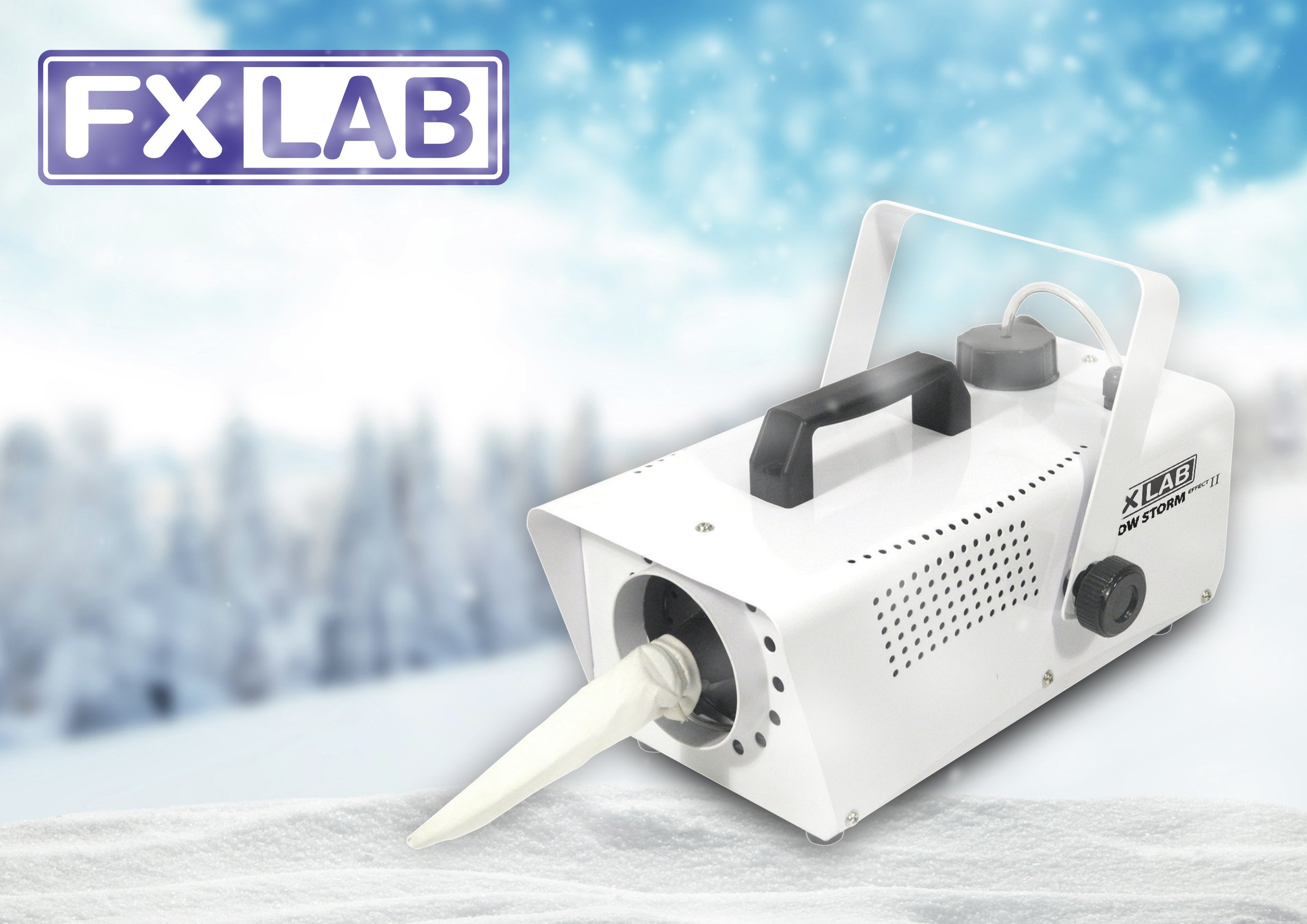 FXLab Snow Storm II Artificial Snow Machine with Fluid. Reviews