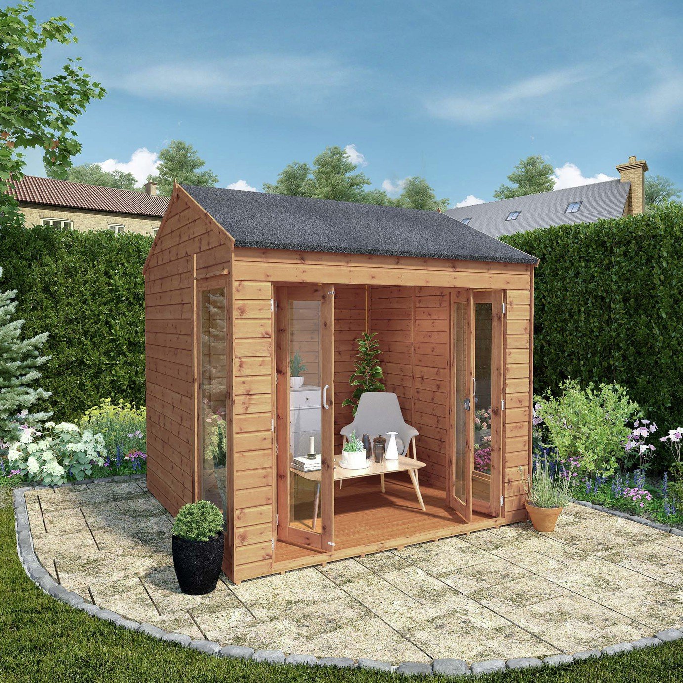 Mercia 8ft x 8ft Vermont Summerhouse. at Argos Reviews
