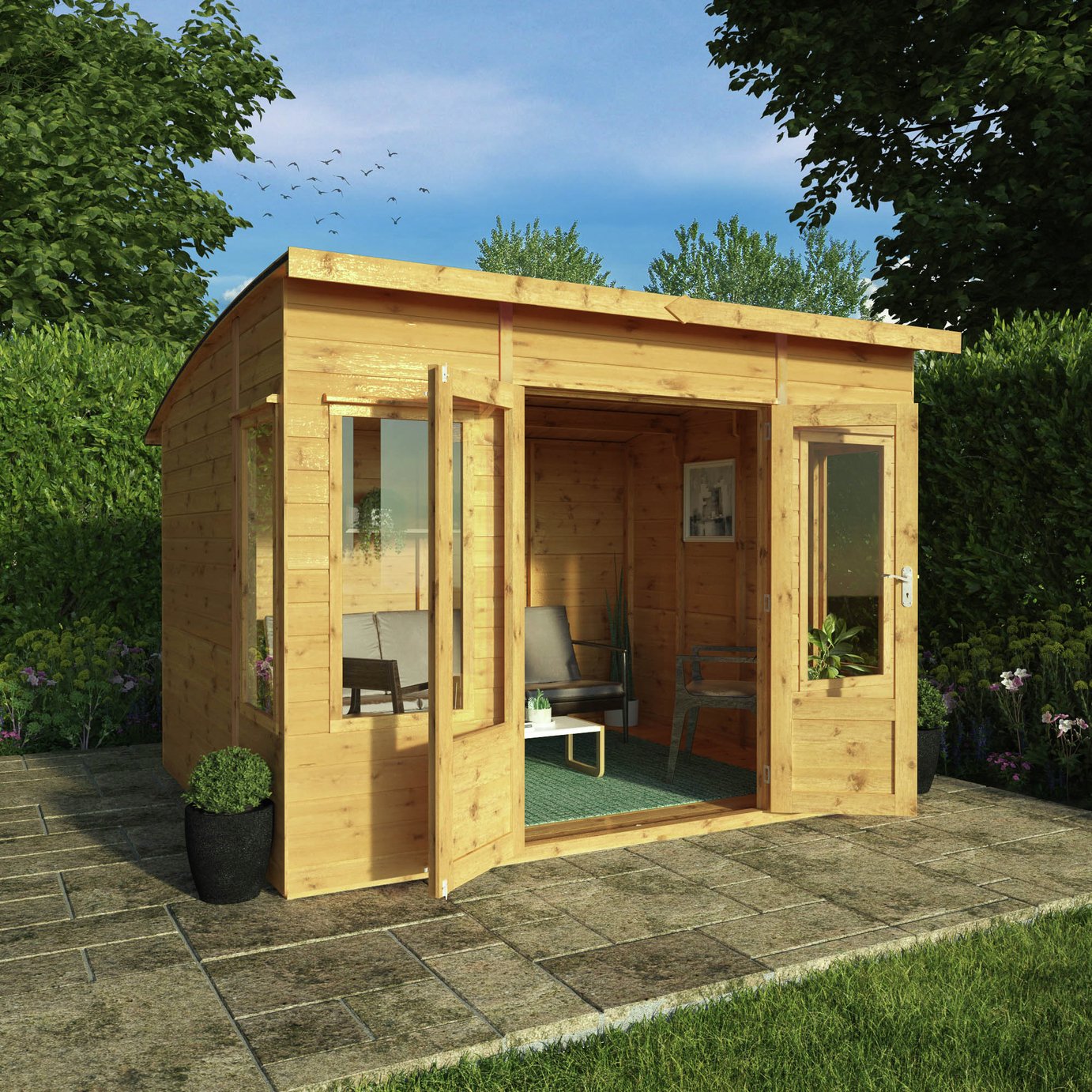 Mercia 10ft x 8ft Helios Summerhouse. at Argos Reviews