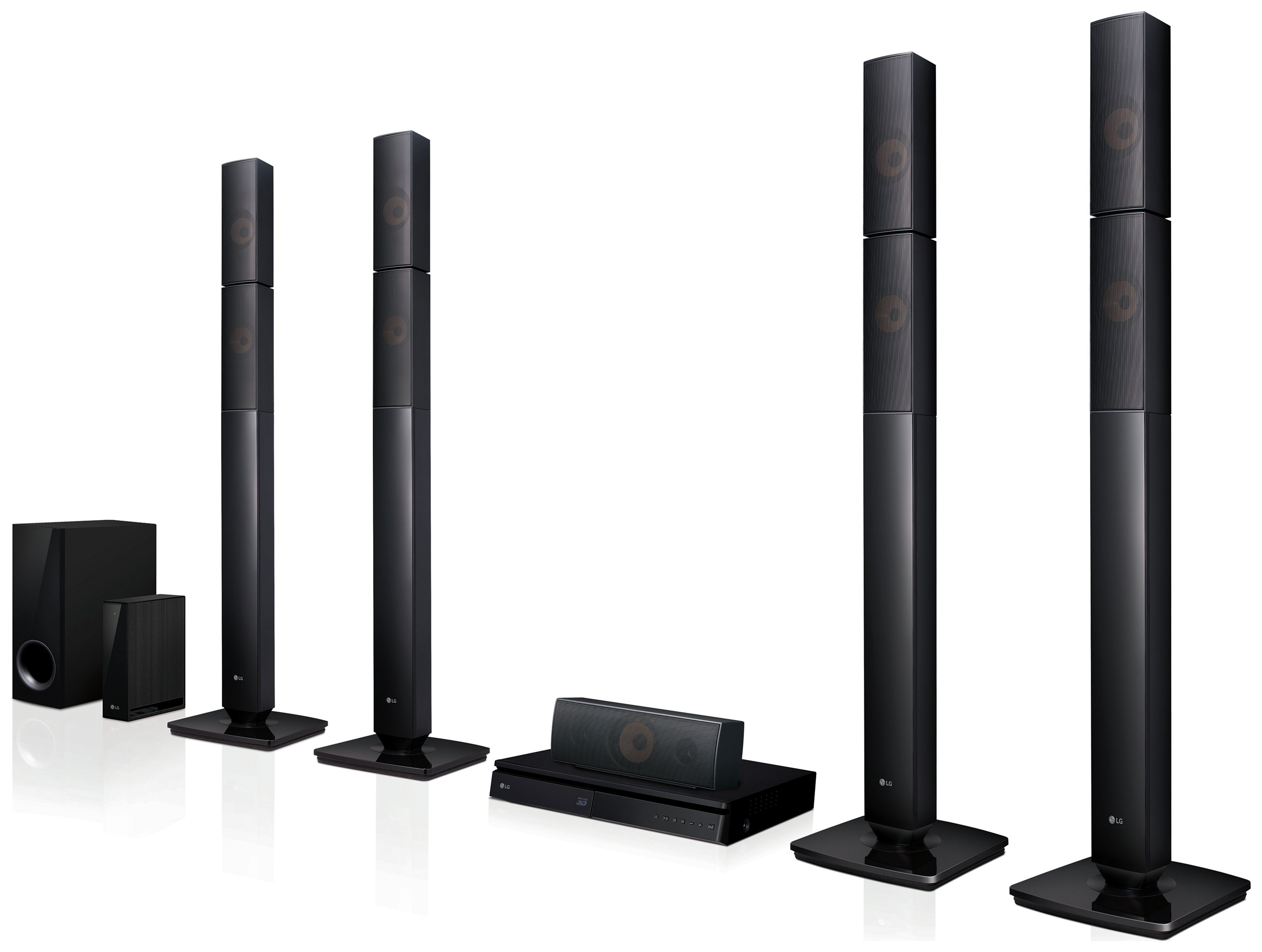 LG LHB655NW 1000W 5.1 3D Blu Ray Home Cinema System. Review Review