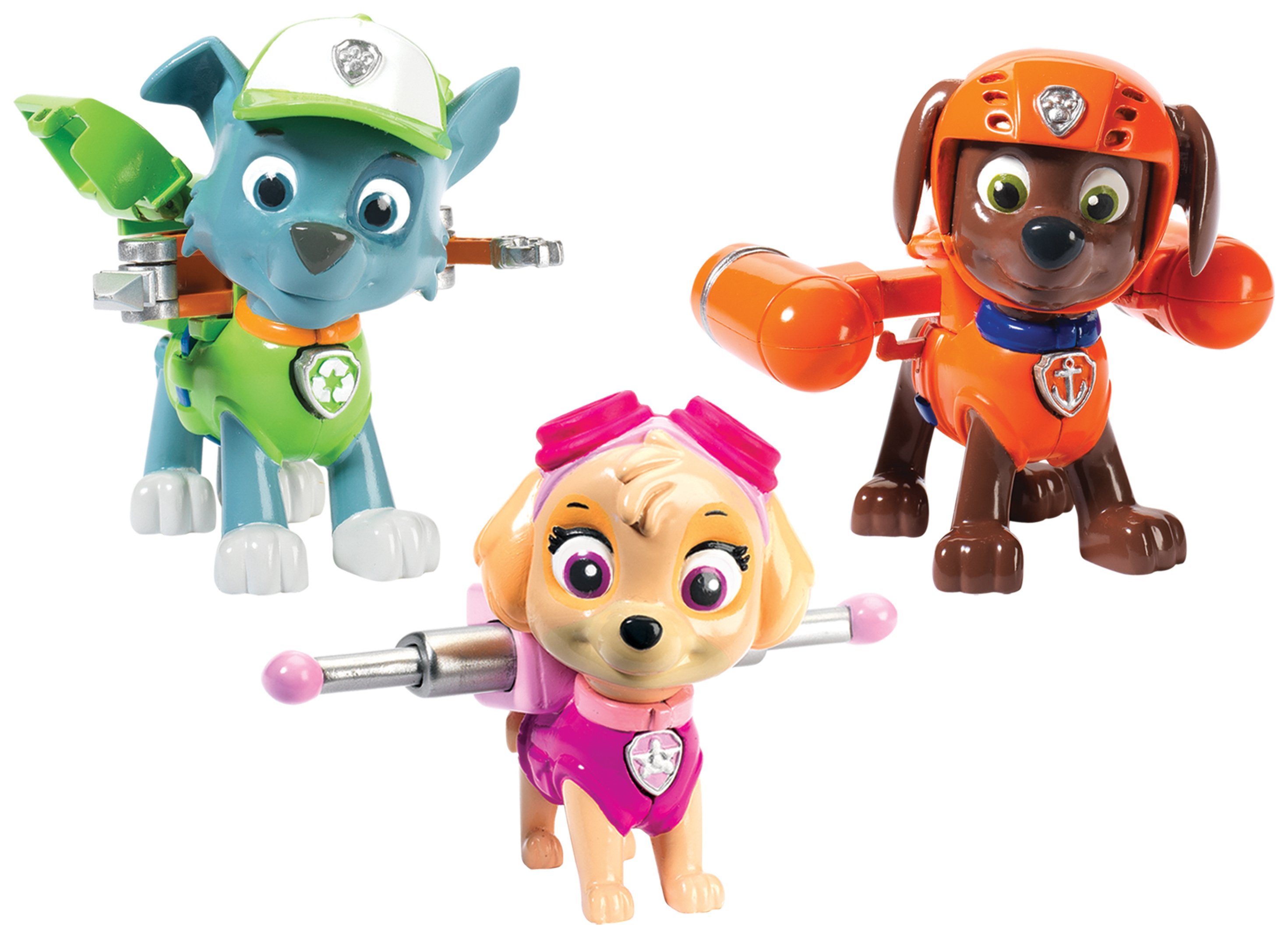 PAW Patrol Set 1 Action Pack Pups 3 Pack (6878786) Argos Price