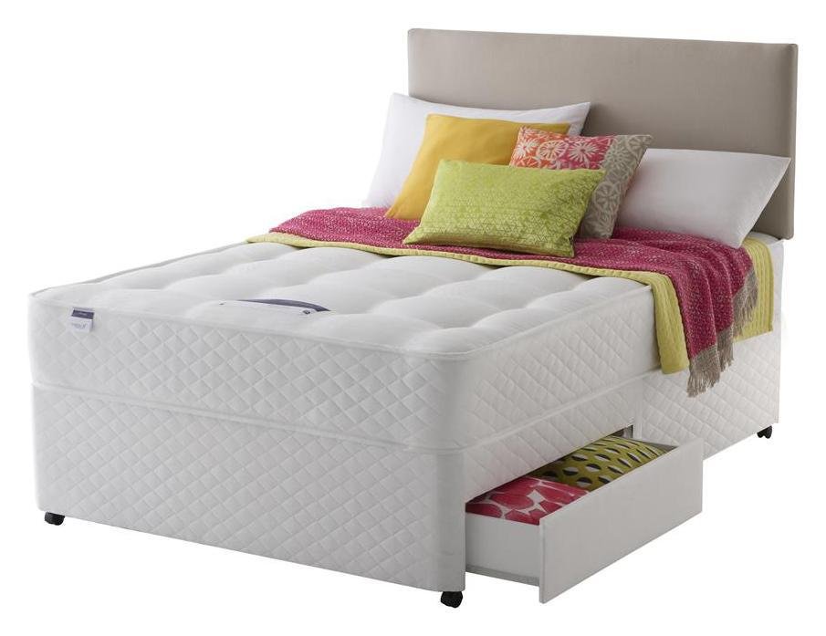 Silentnight McKenna Ortho Kingsize Divan Bed 2 Drawers. Review
