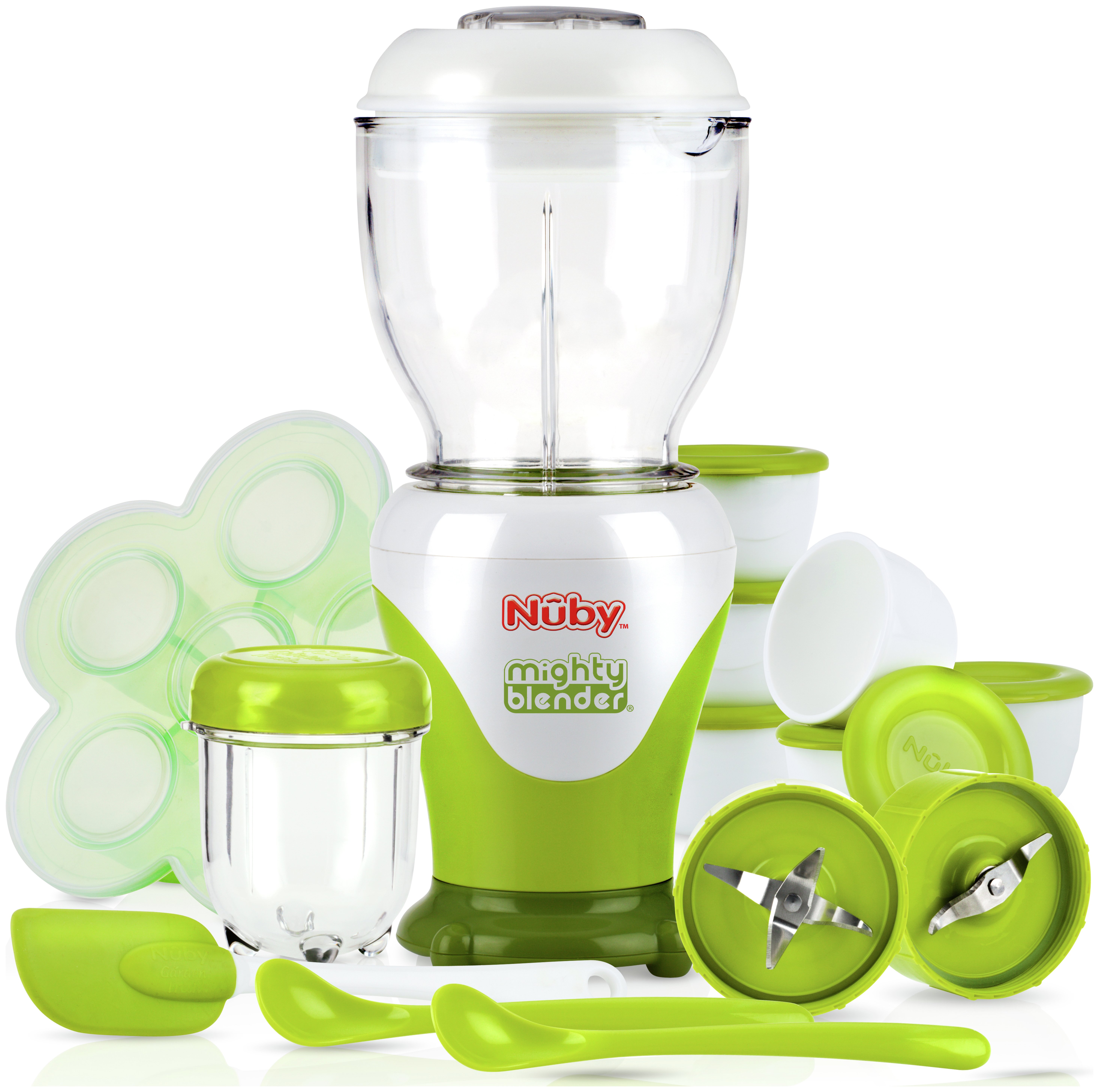 Nuby's Mighty Blender‚Ñ¢ 22 Piece Starter Kit. Reviews