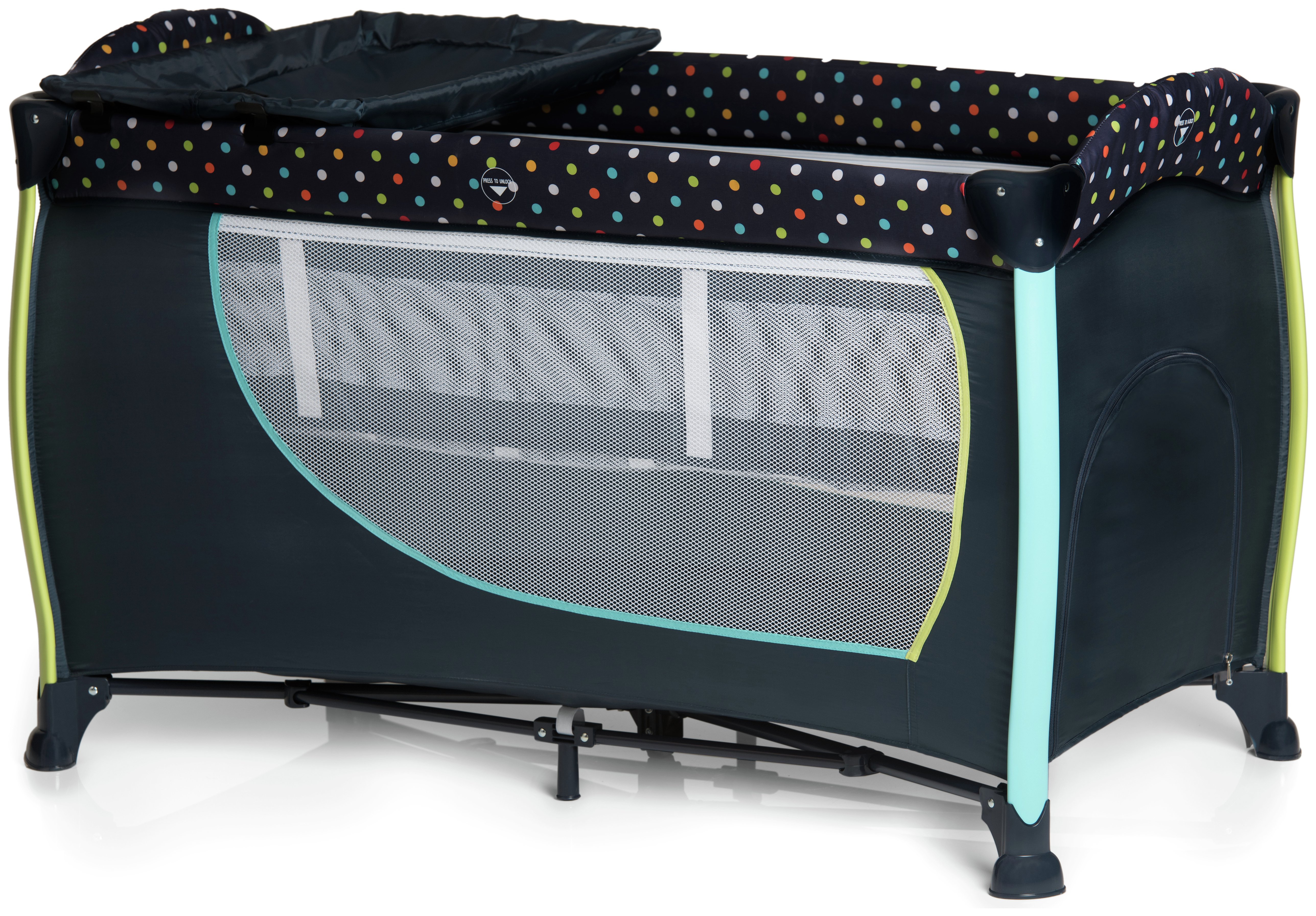 Hauck Sleep 'n' Play Center 2 Multidots Travel Cot Review