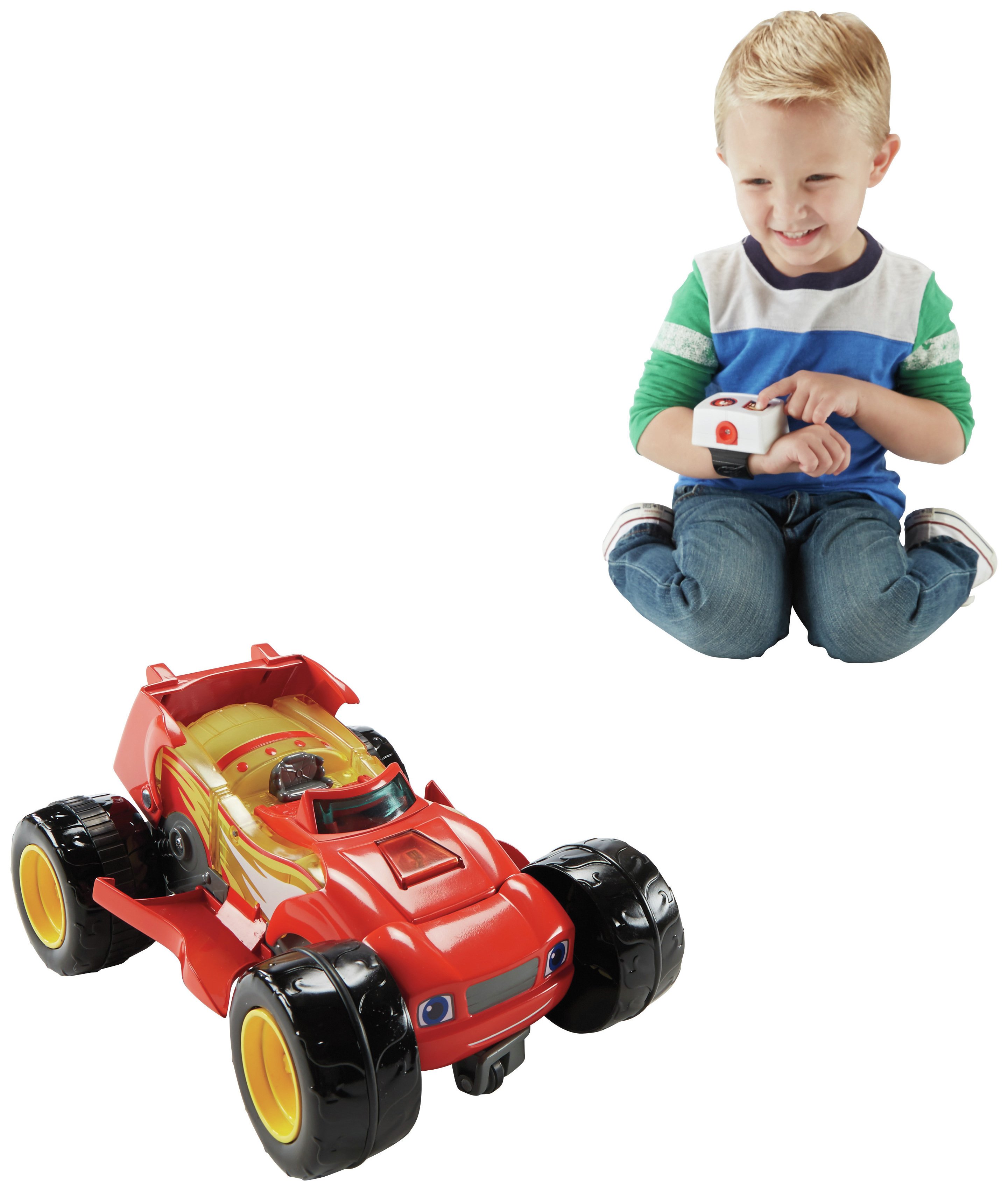 Blaze and the Monster Machines Transforming R/C Blaze Car. (6997100