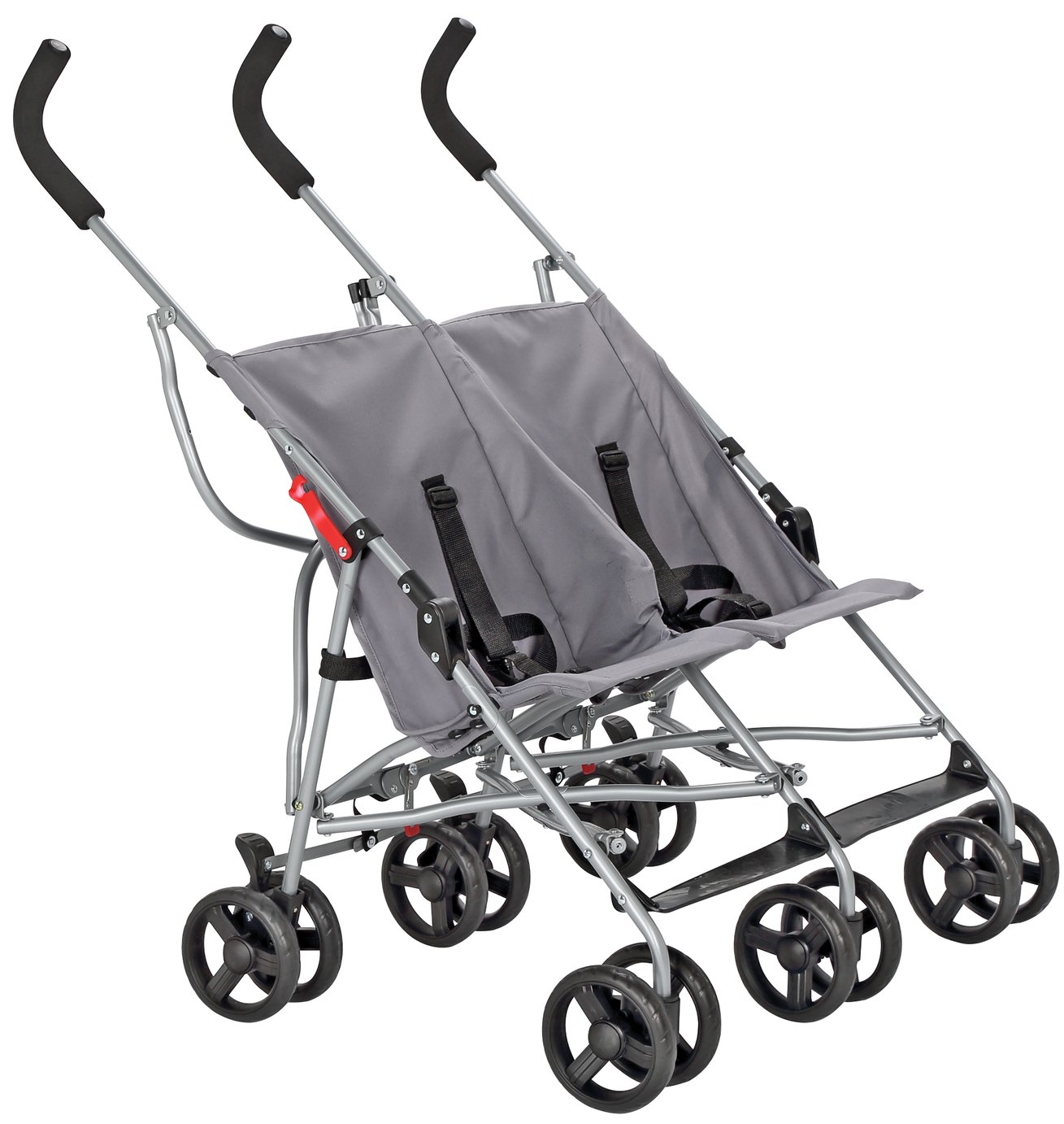 Cuggl Elder Double Pushchair Grey (7019348) Argos Price Tracker