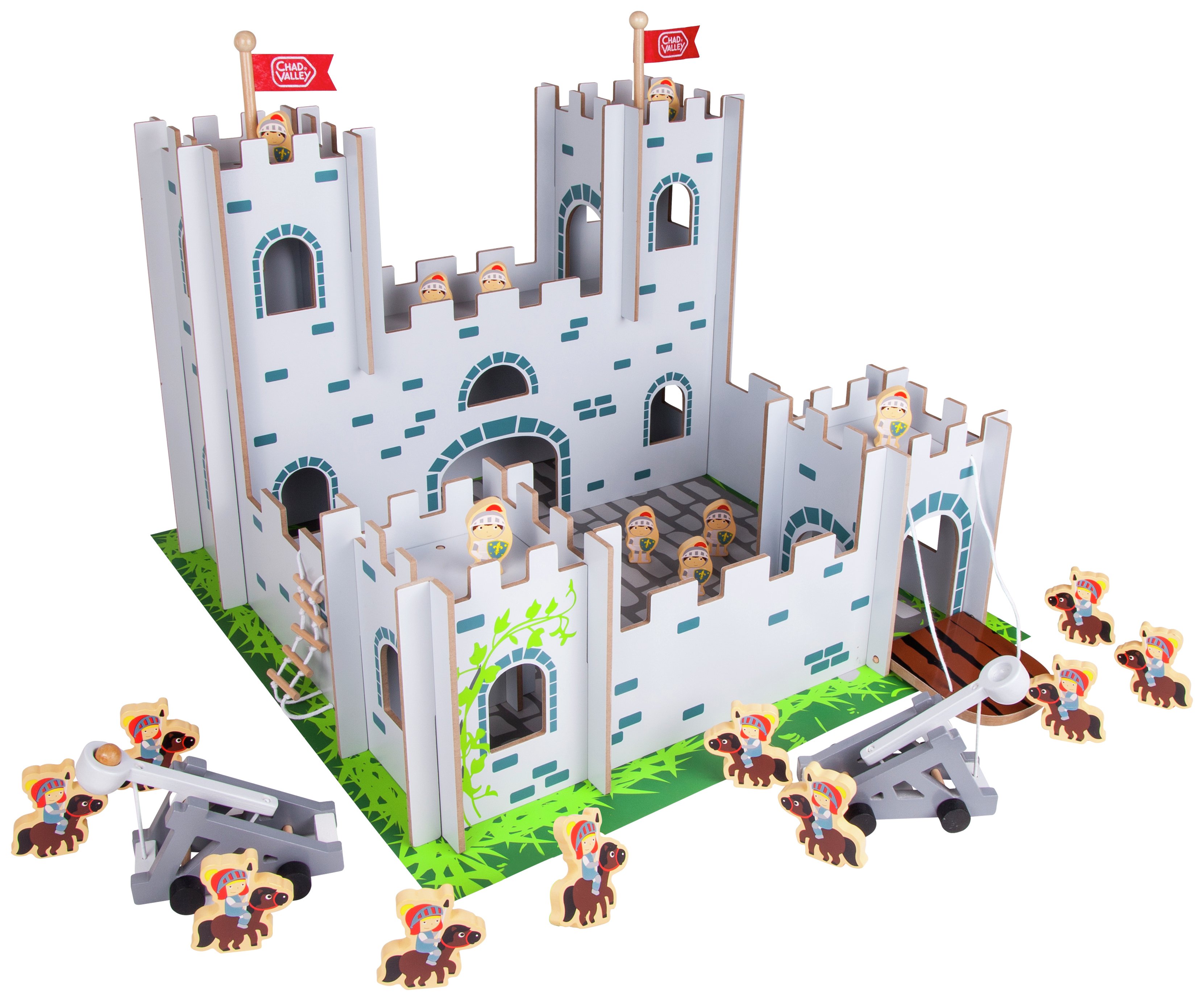 Chad Valley Wood Shed Castle Playset (7025796) Argos Price Tracker