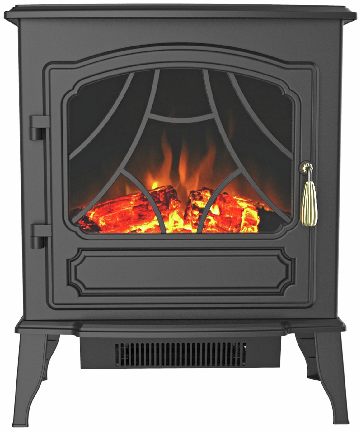 Challenge 1.85kW Electric Stove Black (7028542) Argos Price Tracker