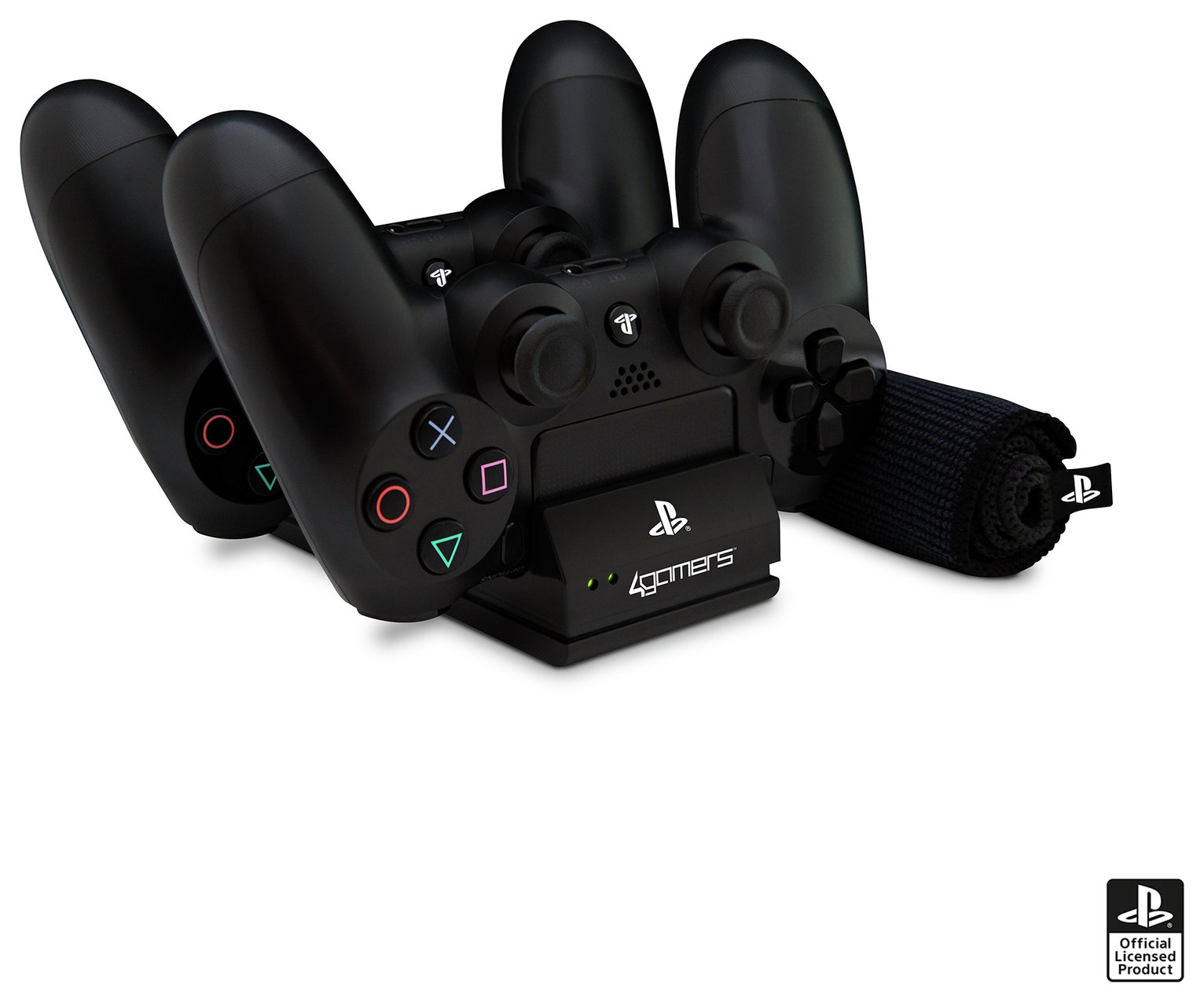 4Gamers Twin Charging Dock for PS4 Controllers. Reviews