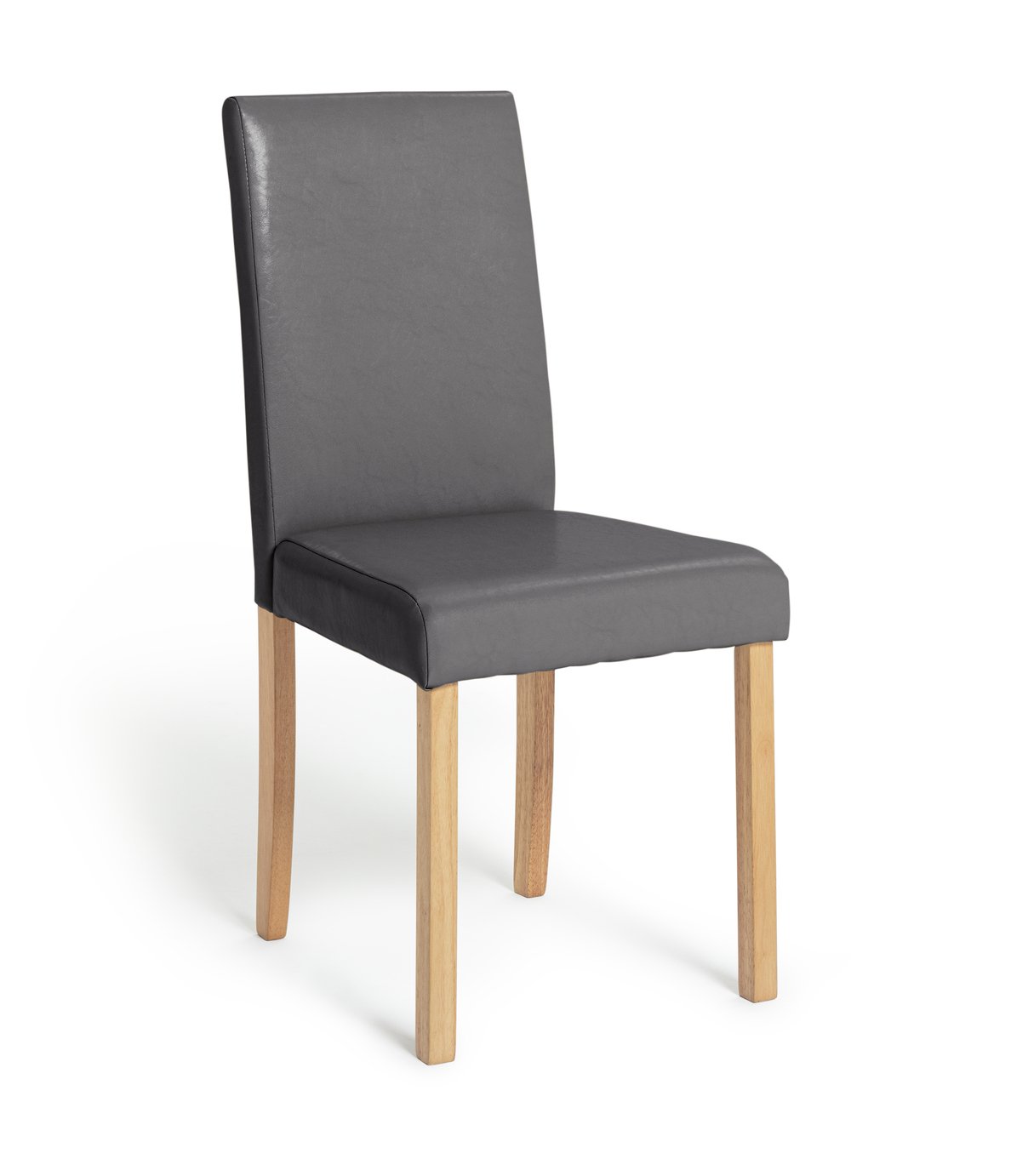 Argos Home Ashdon Solid Wood Table & 4 Mid Back Chairs Grey Reviews