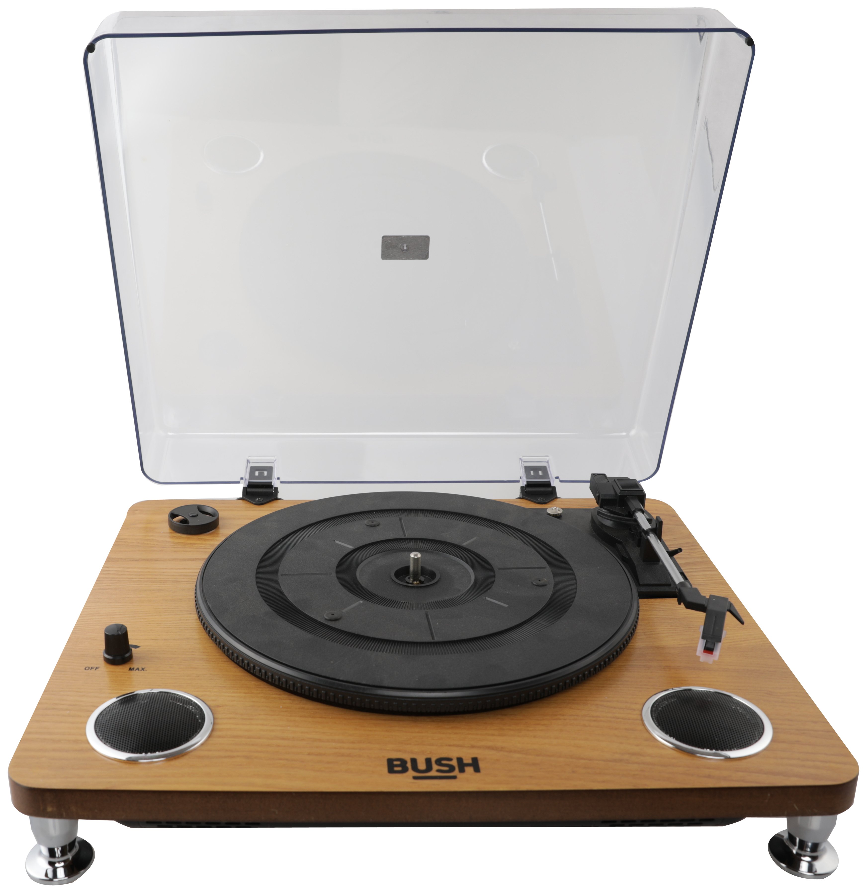 Bush Pro Turntable with Speakers. (7073717) Argos Price Tracker