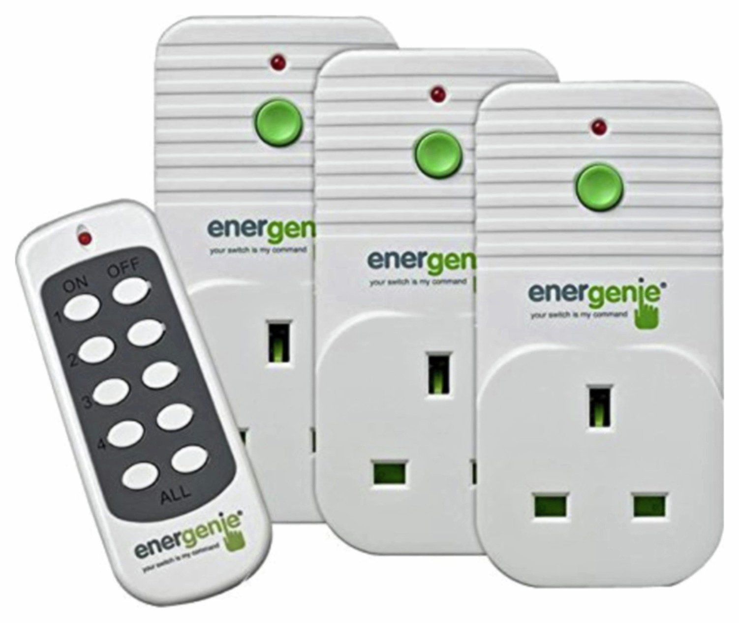 Energenie 3 Pack of Remote Controlled Plugs Reviews