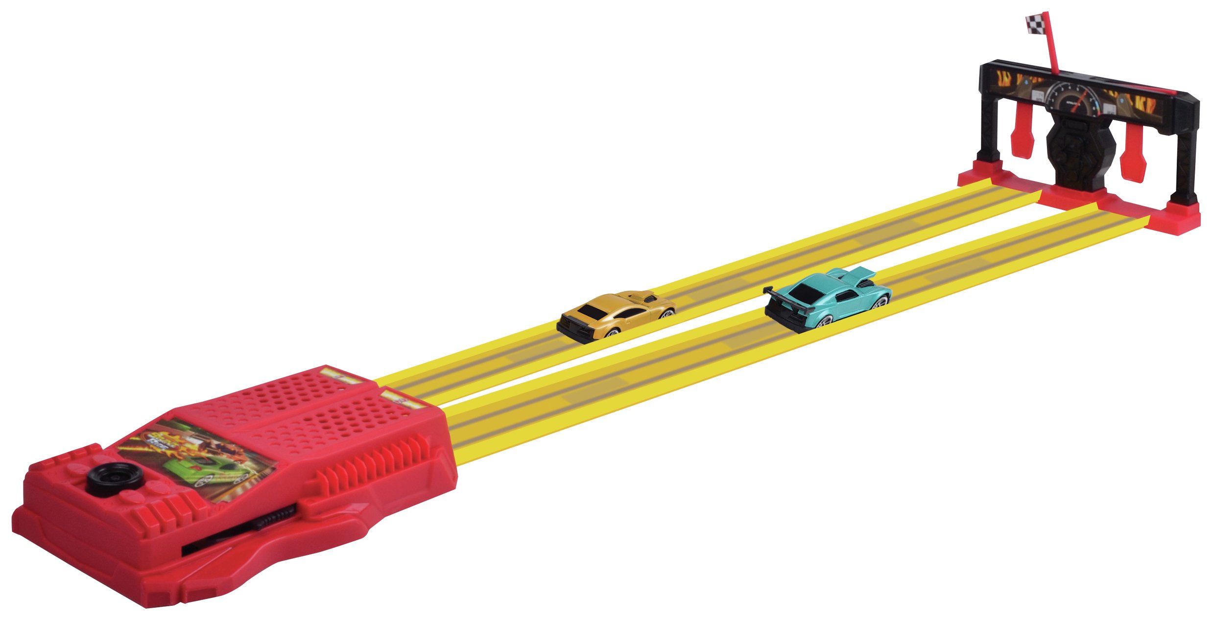 Chad Valley Motor City Drag Race Launcher Playset. (7079852) Argos