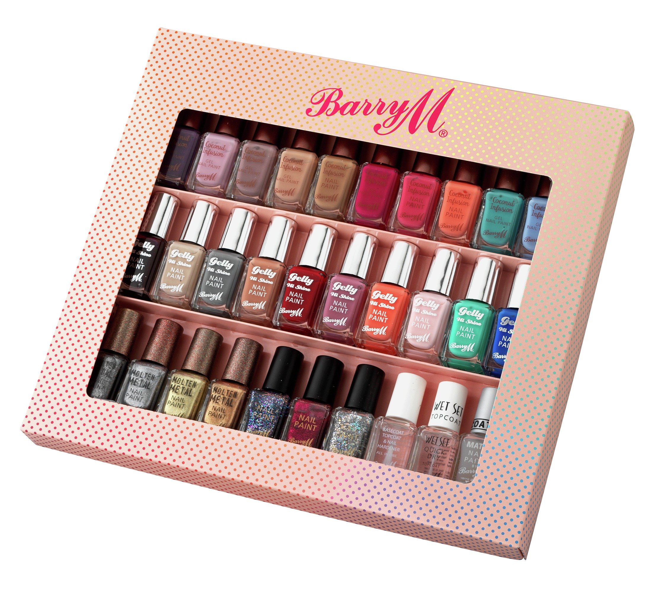 Review of Barry M 30 Nail Polish Set