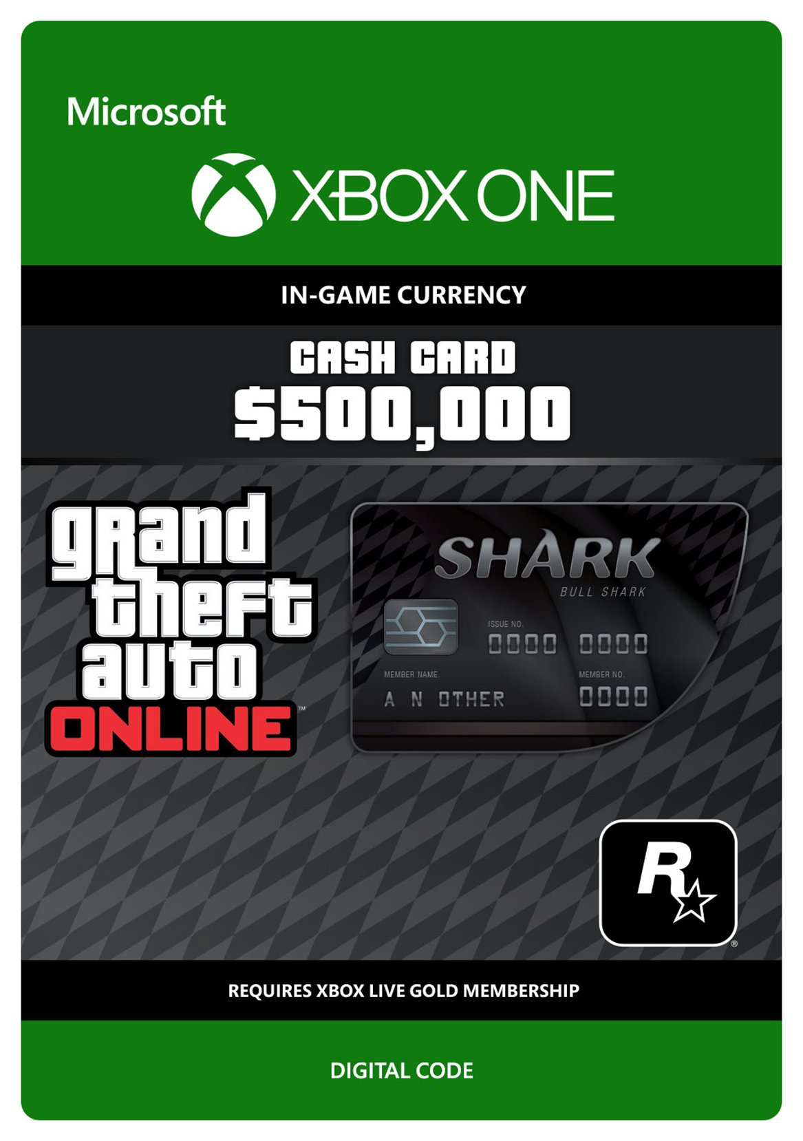 Grand Theft Auto V Bull Shark Xbox One Cash Card Reviews Updated