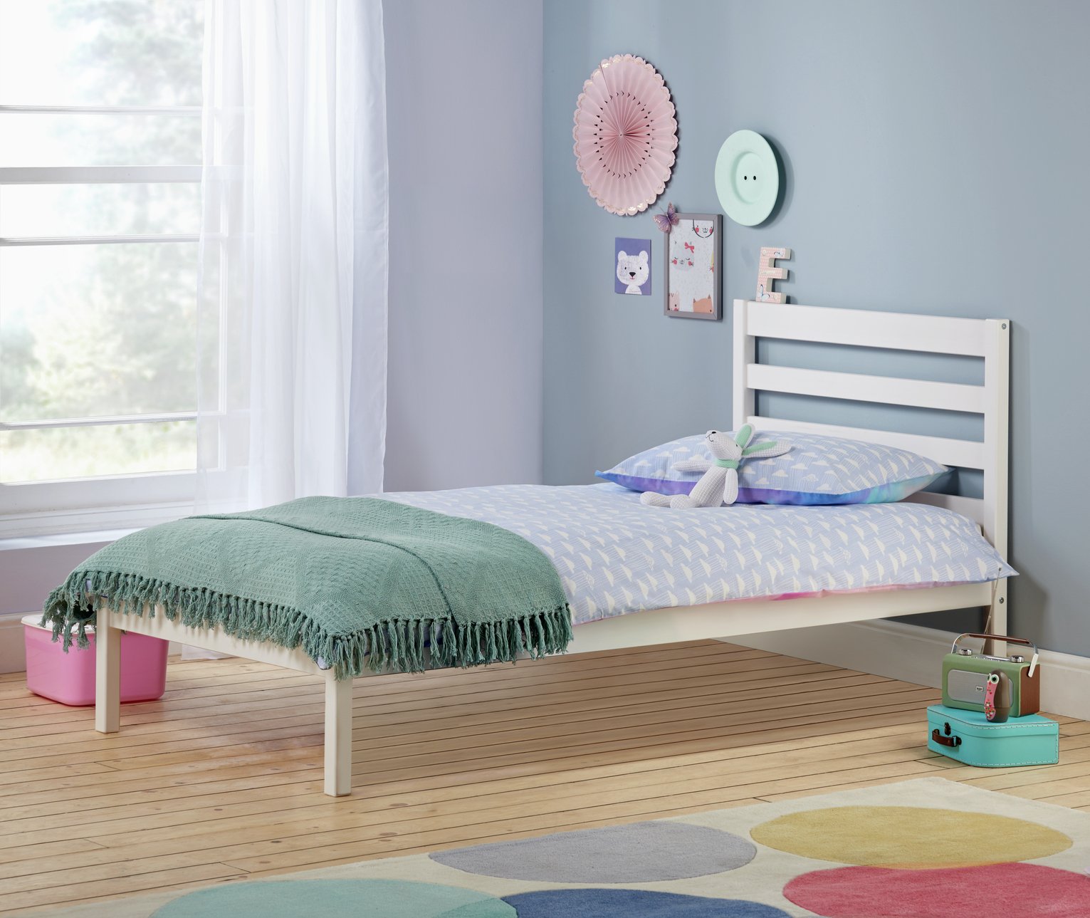 Argos Home Kaycie White Single Bed Frame Reviews