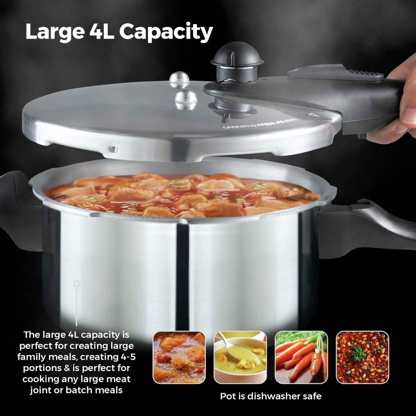 Tower Compact 4 Litre Pressure Cooker Reviews