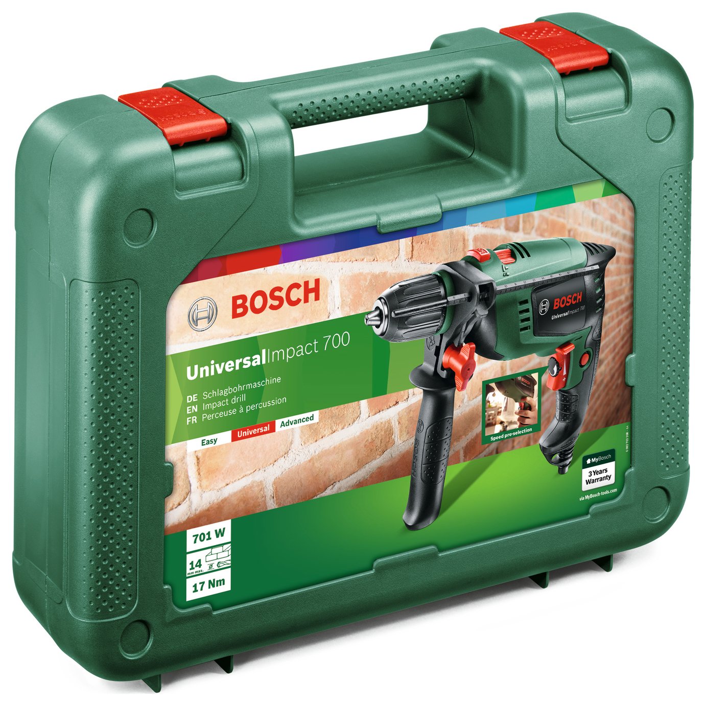 Bosch Universal Impact 700 Corded Hammer Drill ‚Äì 700W Reviews