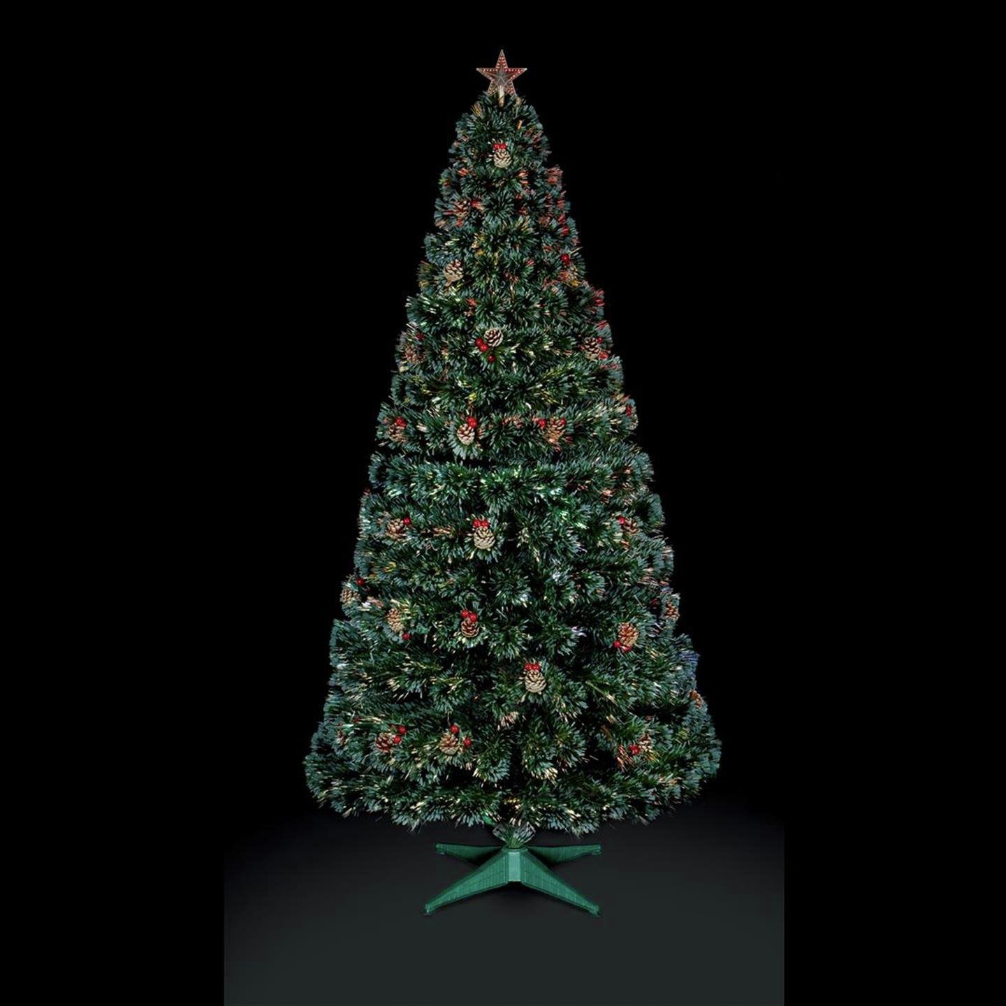 Premier Decorations 4ft Fibre Optic Tree & Star Reviews