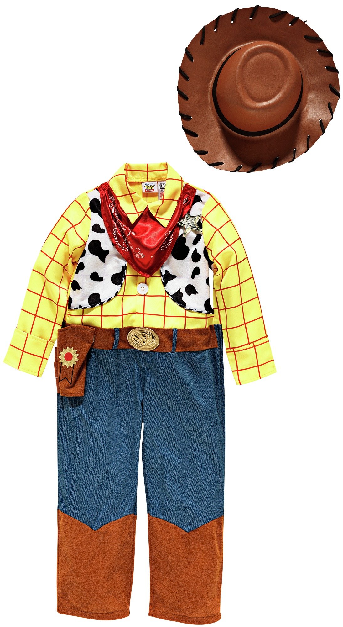 Boy's Woody Fancy Dress Costume 34 Years. (7232149) Argos Price