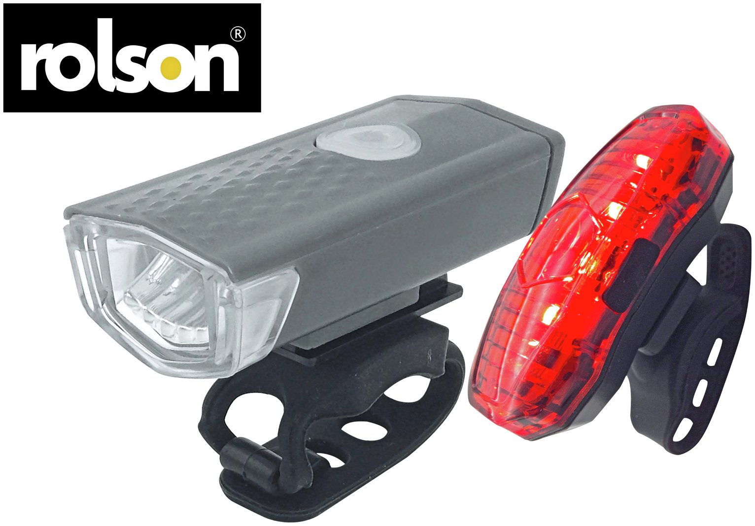 Rolson USB Rechargeable Front and Rear Bike Light Set Reviews