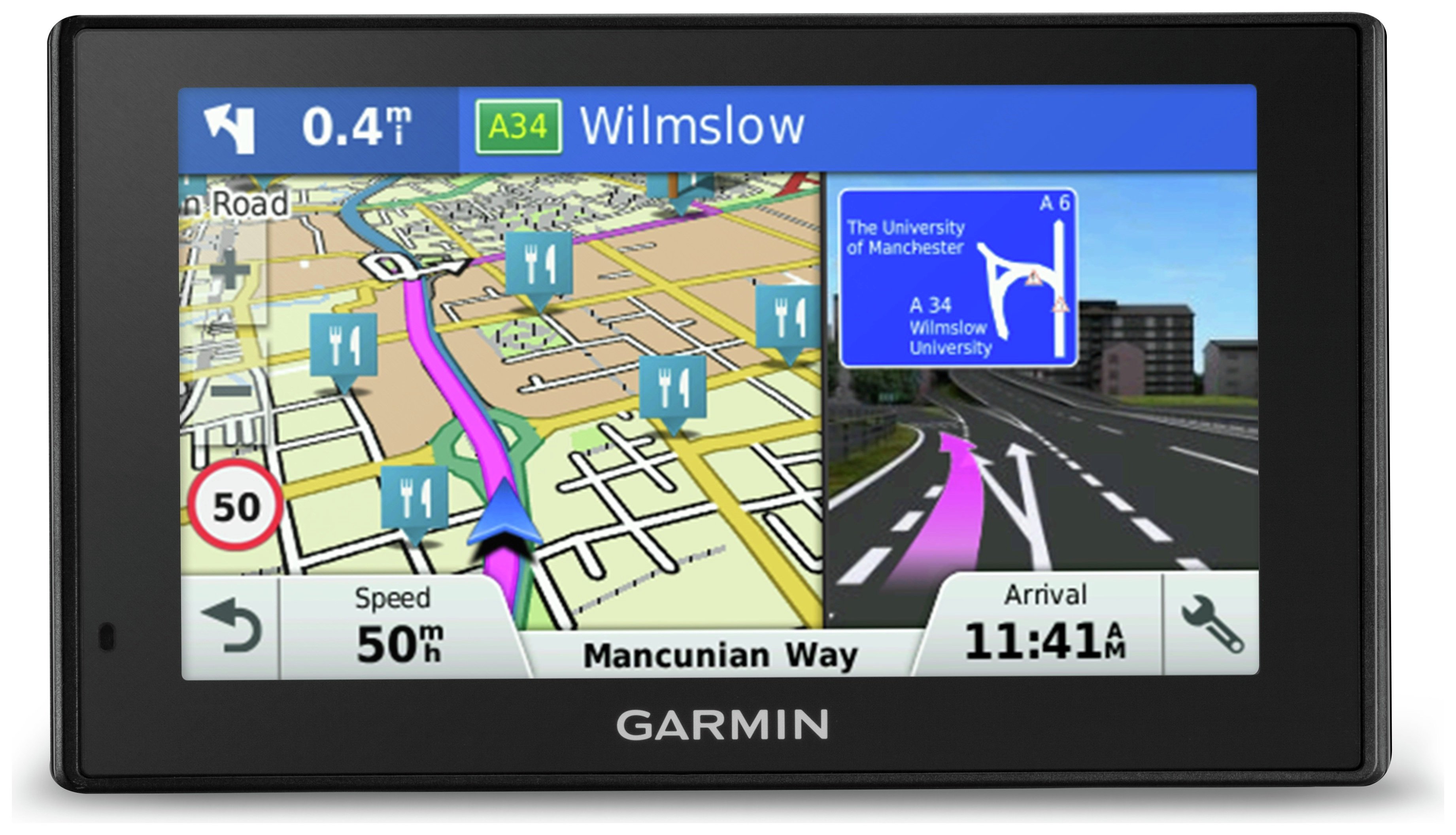 Review of Garmin DriveSmart 50LM 5 Inch Sat Nav with EU Maps & Traffic