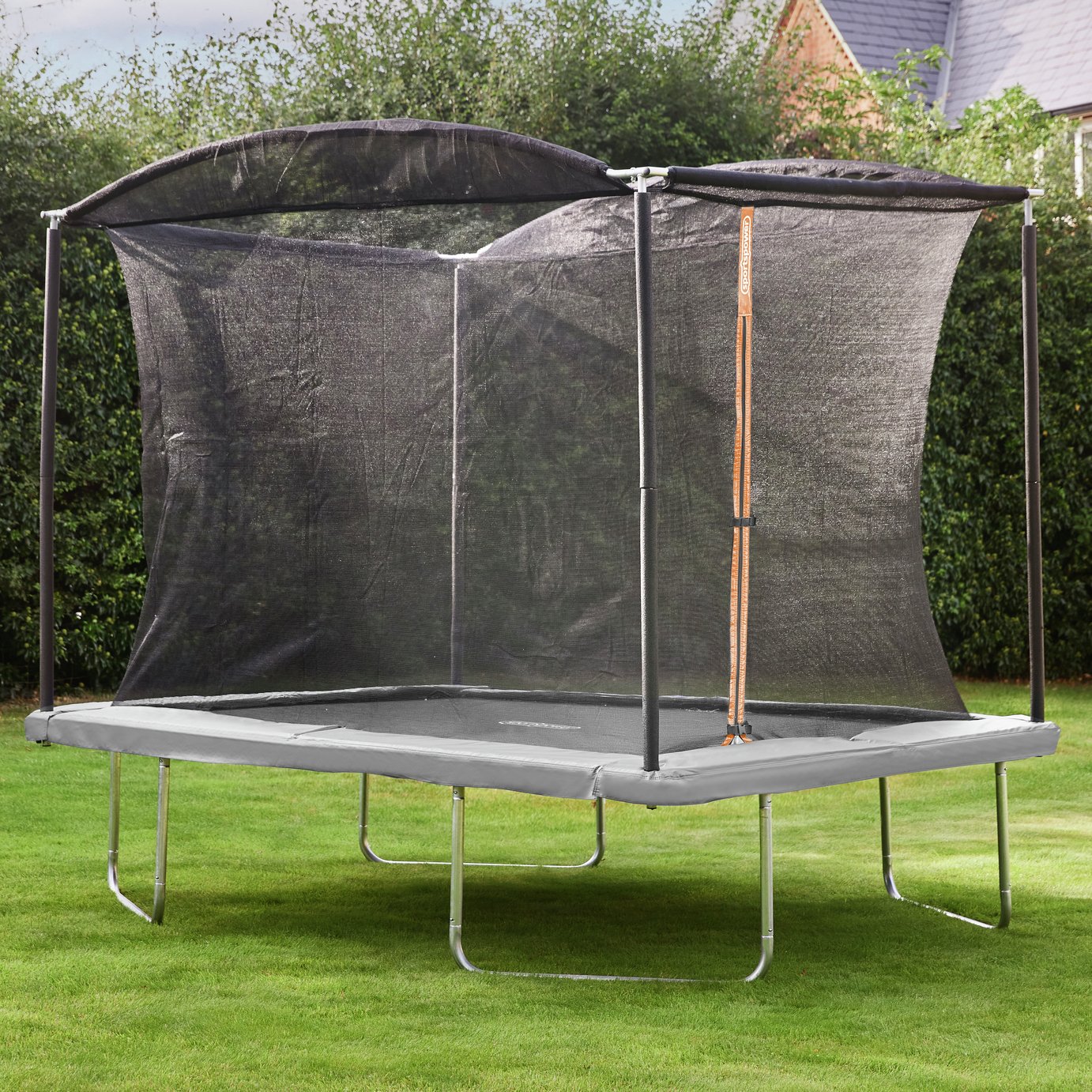 Sportspower 10ft x 8ft Rectangular Trampoline with Enclosure (7243554