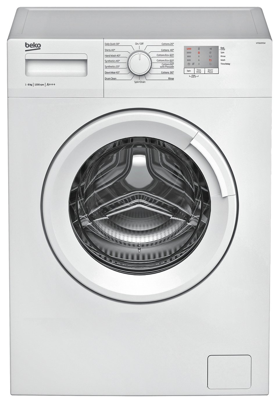 Beko WTG620M1W 6KG 1200 Spin Washing Machine White & Installation Reviews
