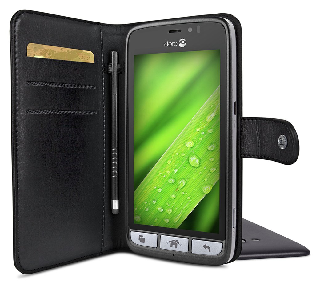 Doro 8030 Wallet Mobile Phone Case Black Review Review Electronics