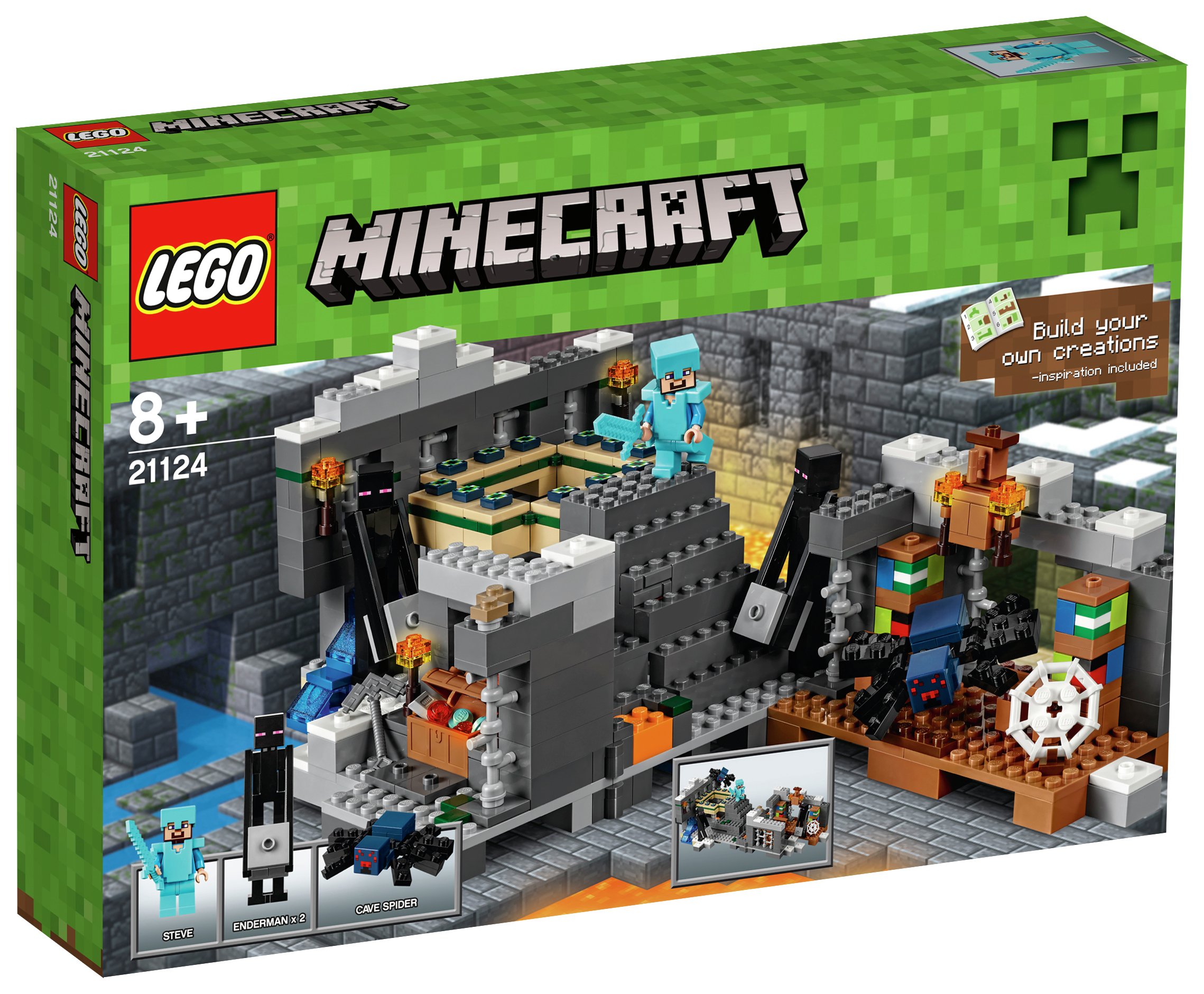LEGO Minecraft The End Portal Playset 21124. (7259043) Argos Price