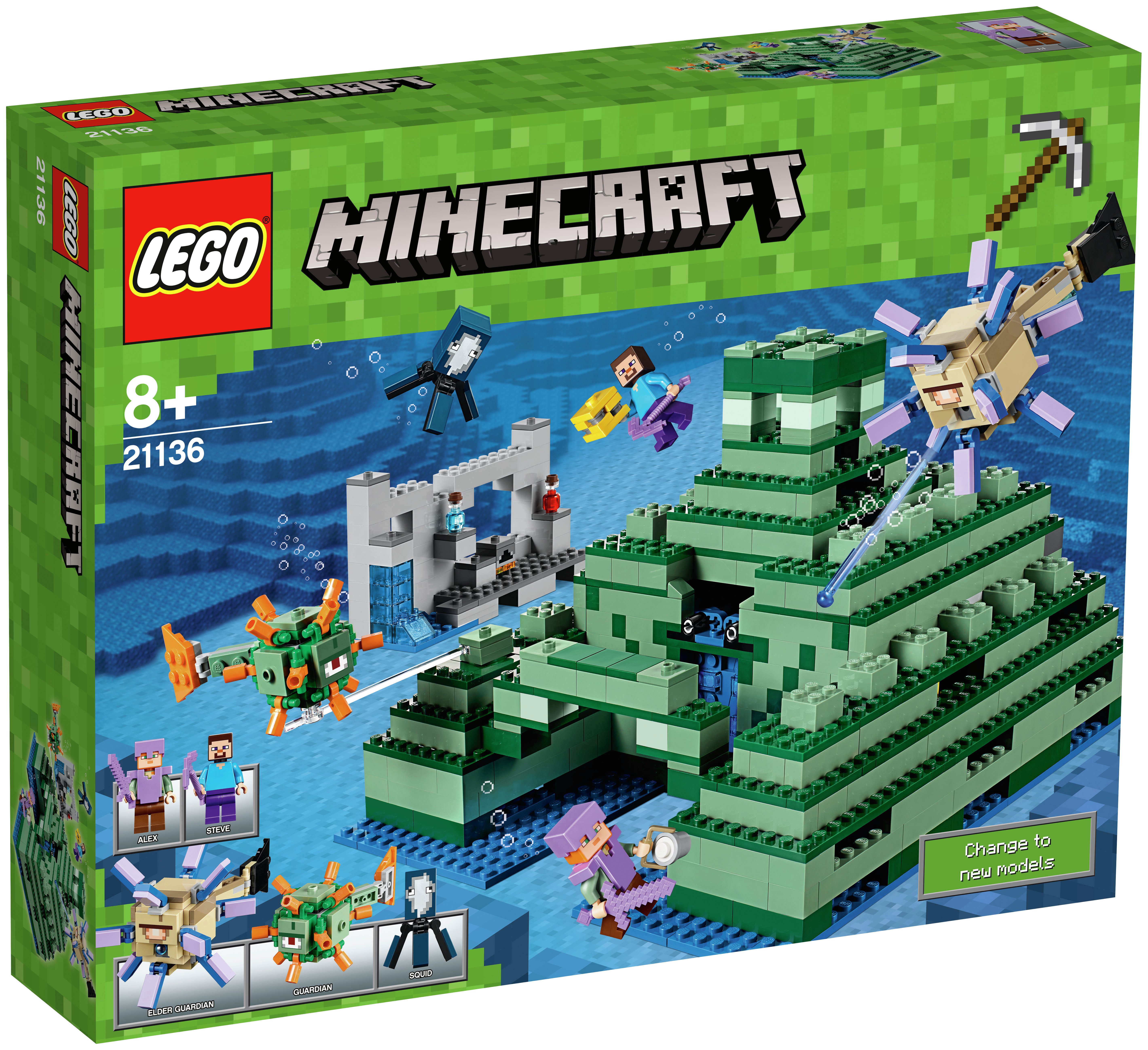 LEGO Minecraft the Ocean Monument 21136 (7346028) Argos Price