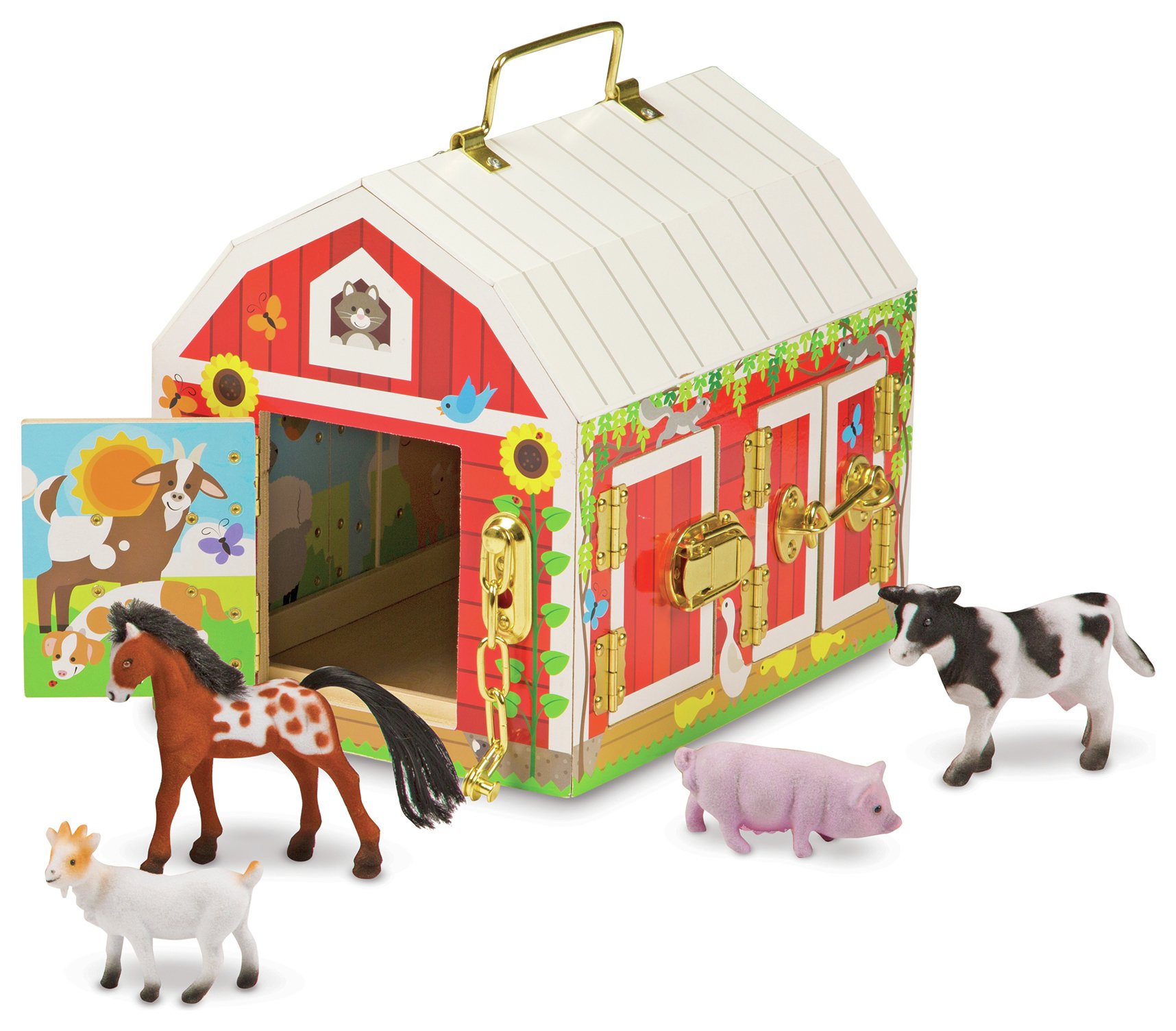 Melissa & Doug Wooden Latches Barn Playset. Reviews