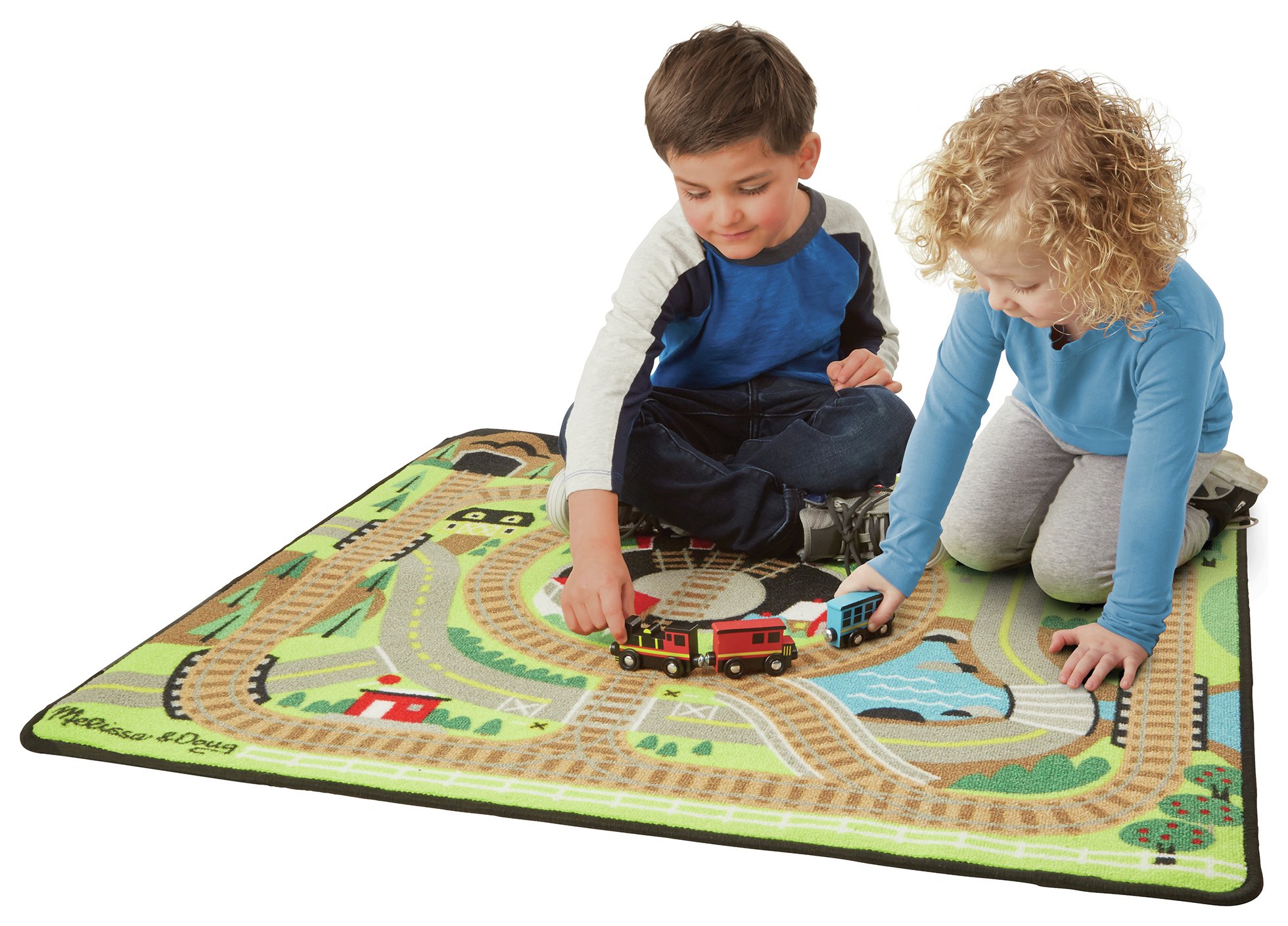 Melissa & Doug Round the Rails Train Acitivty Rug. Reviews