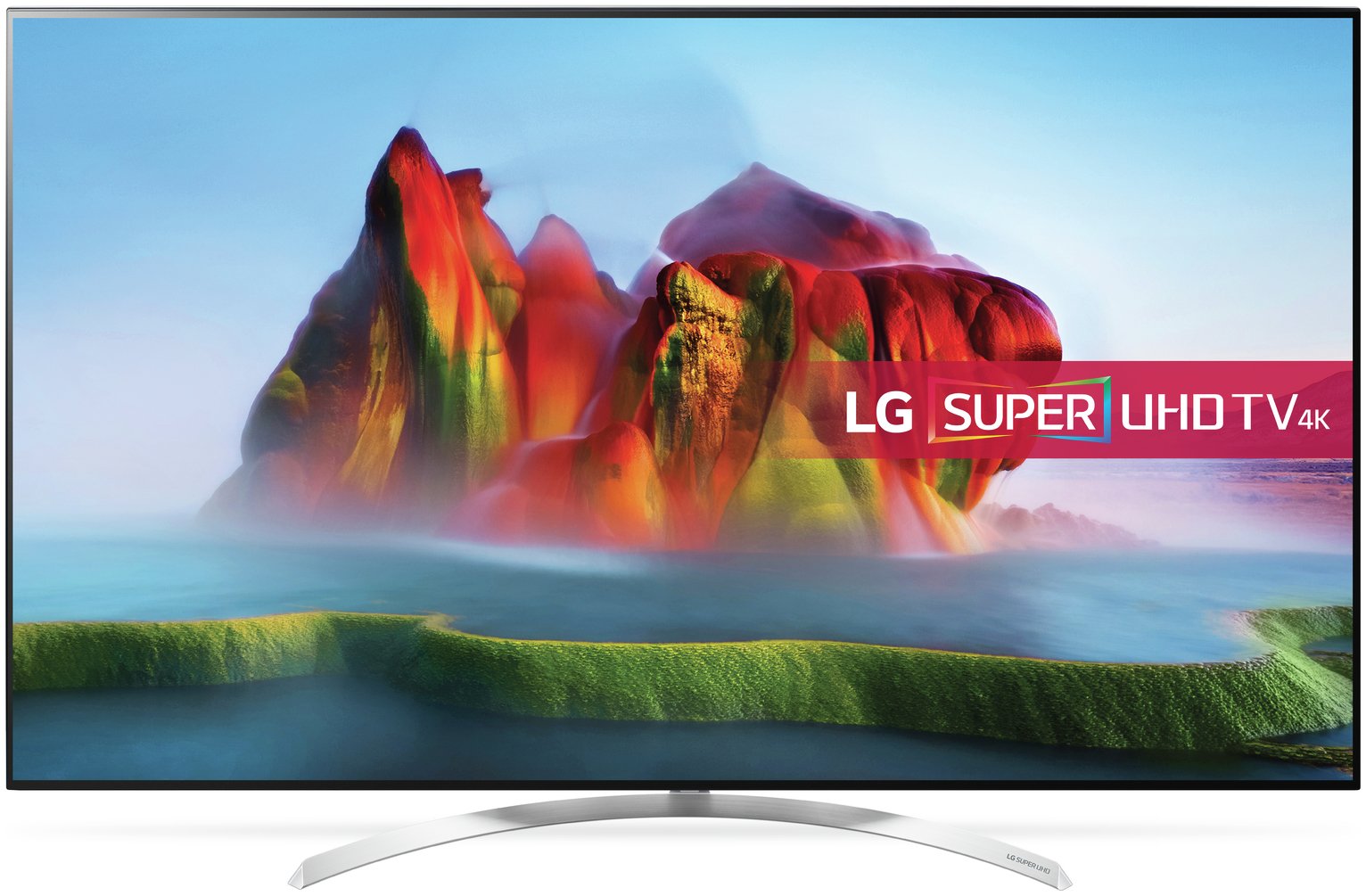 LG 55SJ850V 55 Inch Smart 4K Ultra HD TV with HDR. (7392704) Argos
