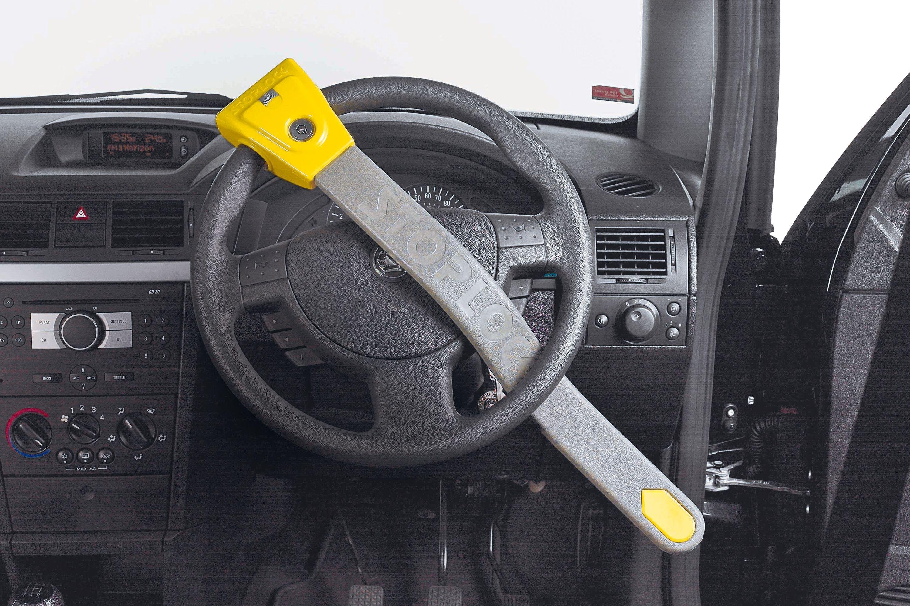 Buy Stoplock Original Car Steering Wheel Lock Car safety and security