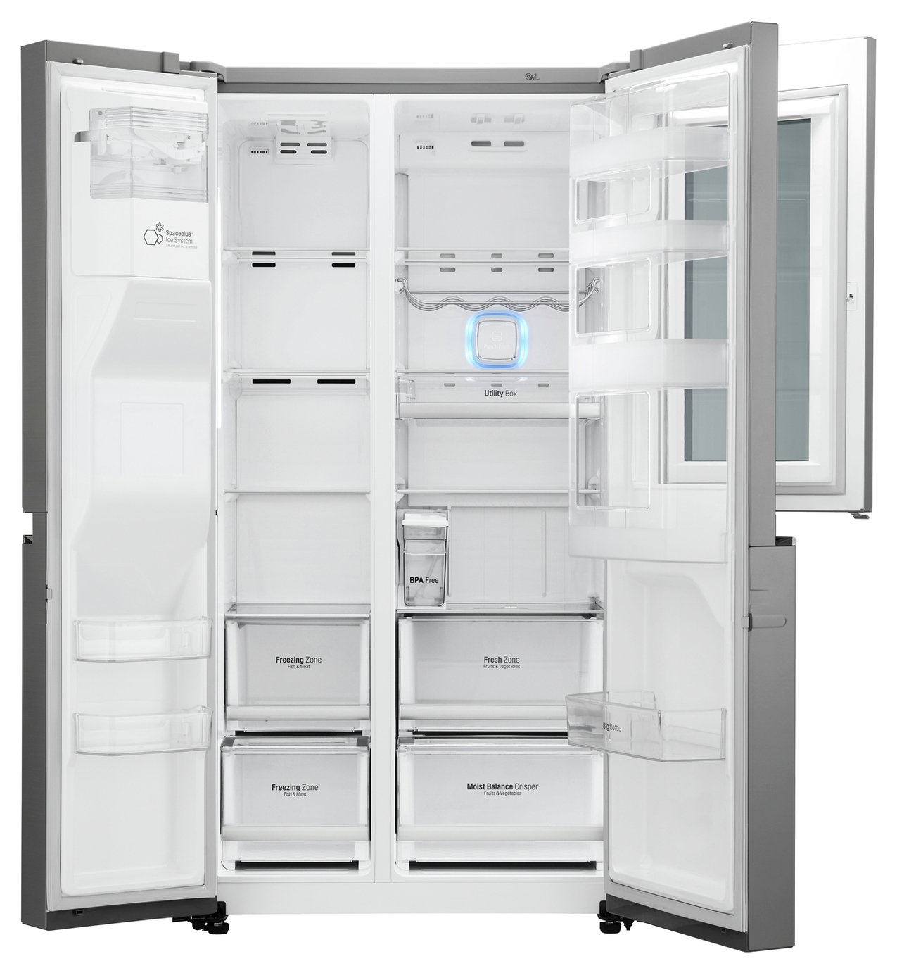 LG GSX961NSAZ InstaView Side By Side Fridge Freezer Reviews