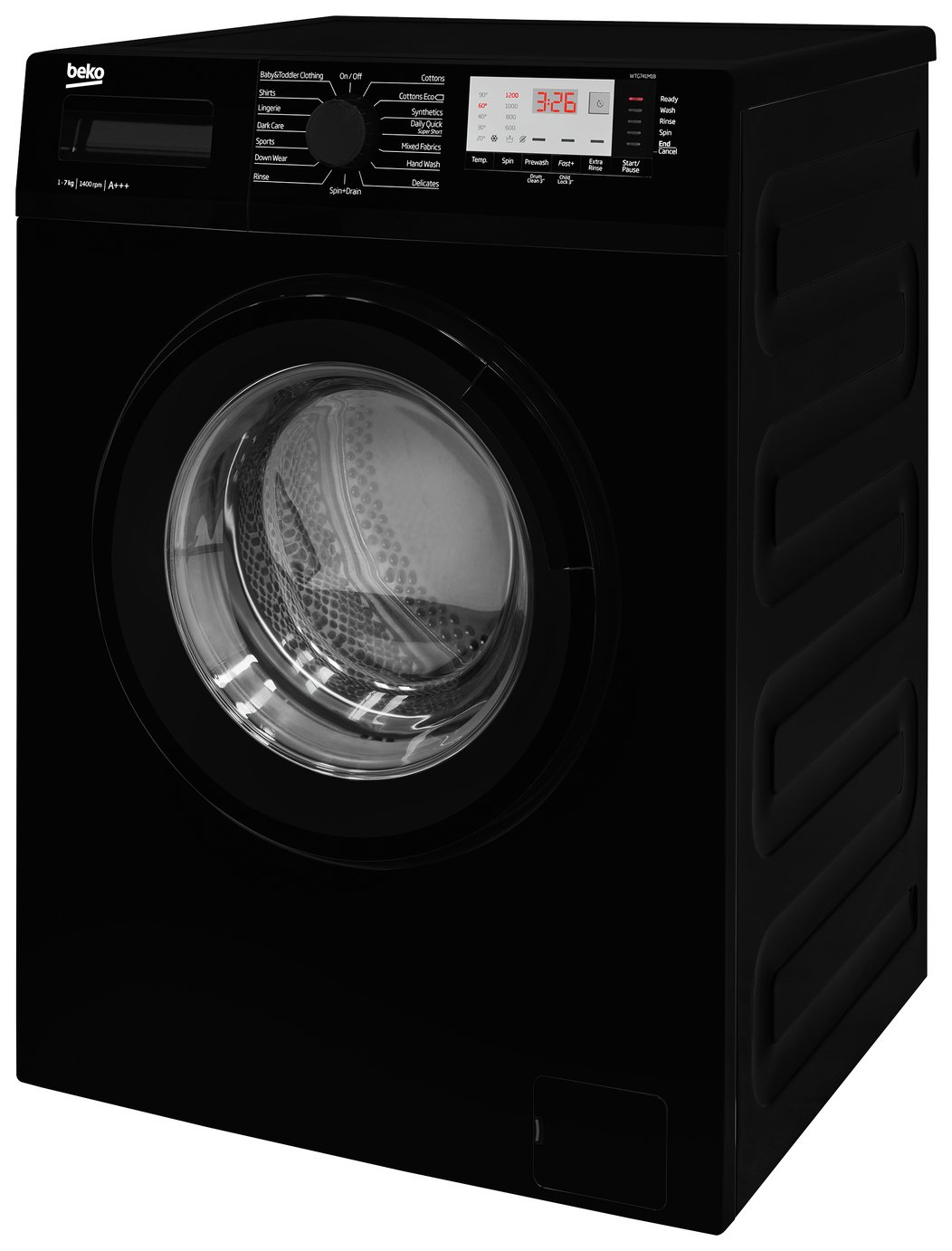 Beko WTG741M1B 7KG 1400 Spin Washing Machine Reviews