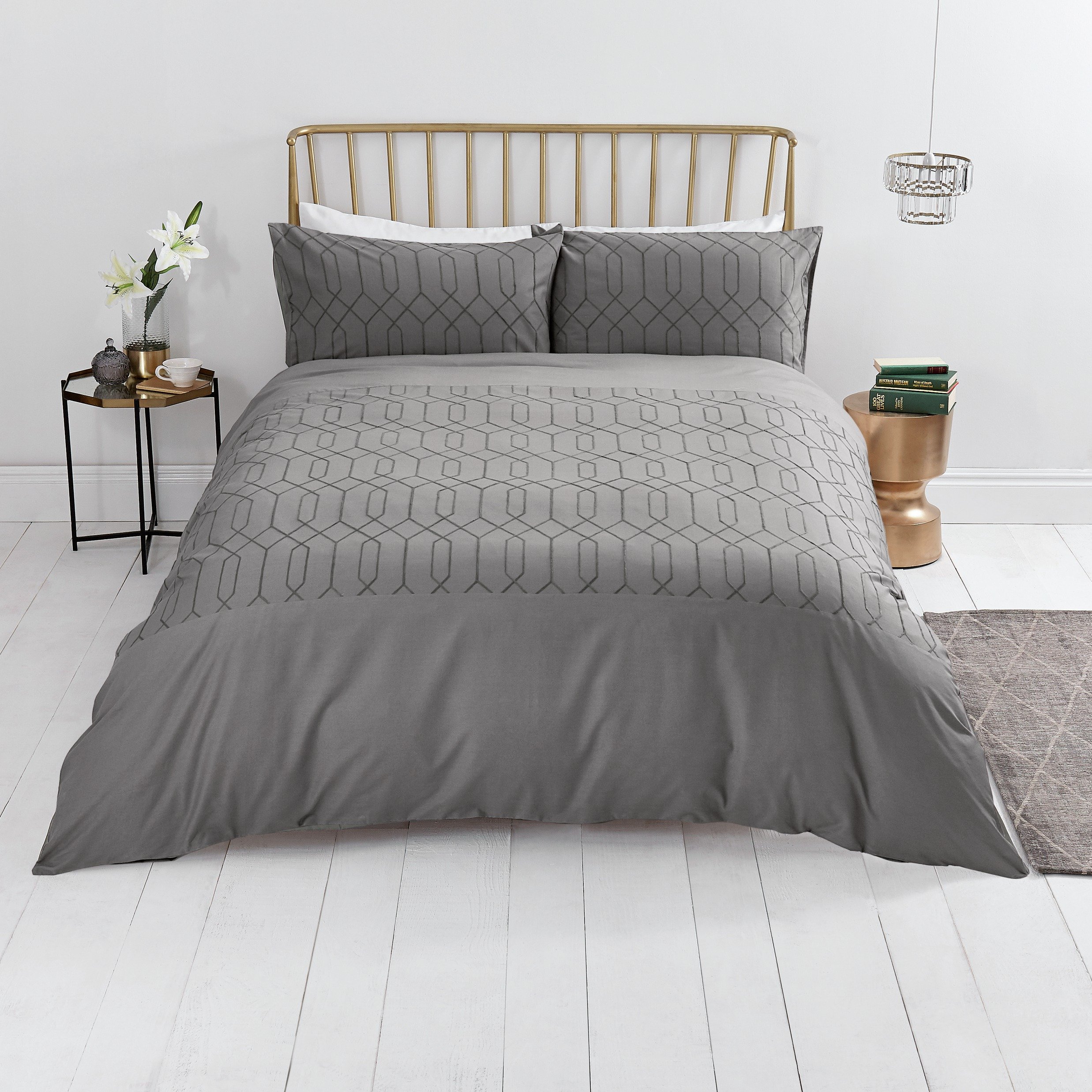 Review of Sainsbury's Home Renna Boutique Duvet Cover Set Double