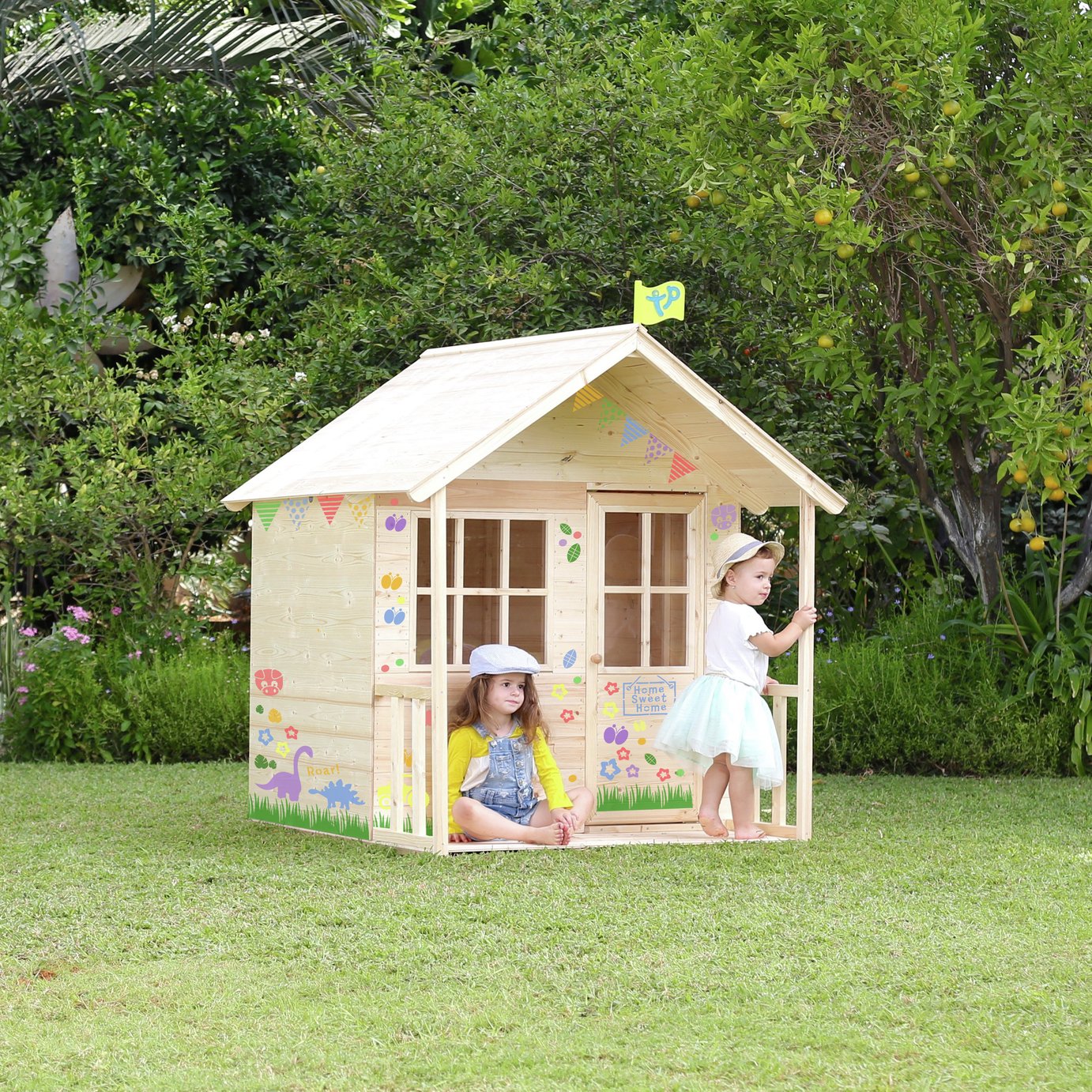 TP Wooden Meadow Cottage Playhouse (7454604) Argos Price Tracker