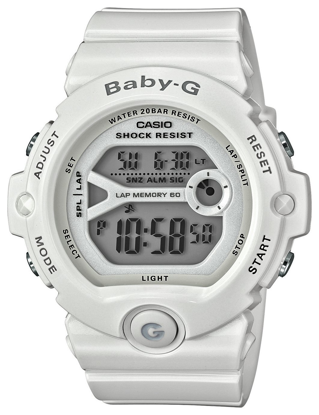 Casio BabyG Ladies' White Shock Resistant Watch Reviews