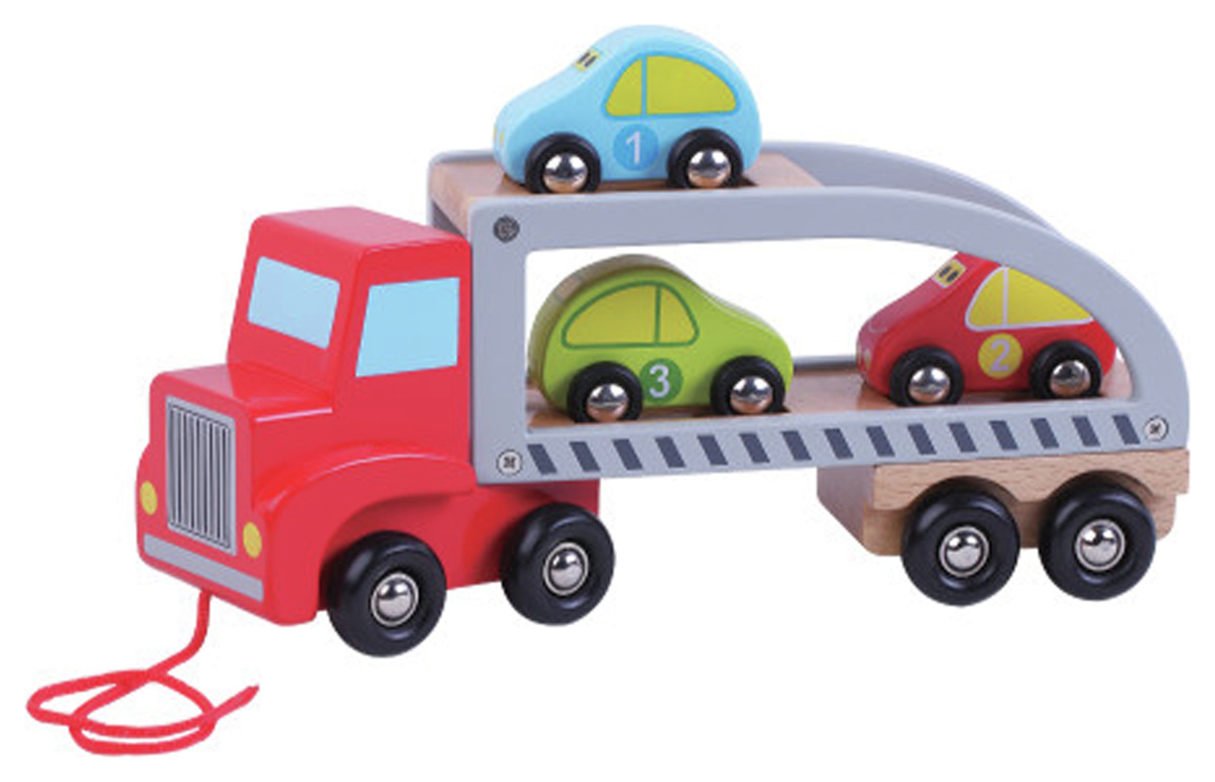 Jumini Wooden Car Carrier (7475975) Argos Price Tracker