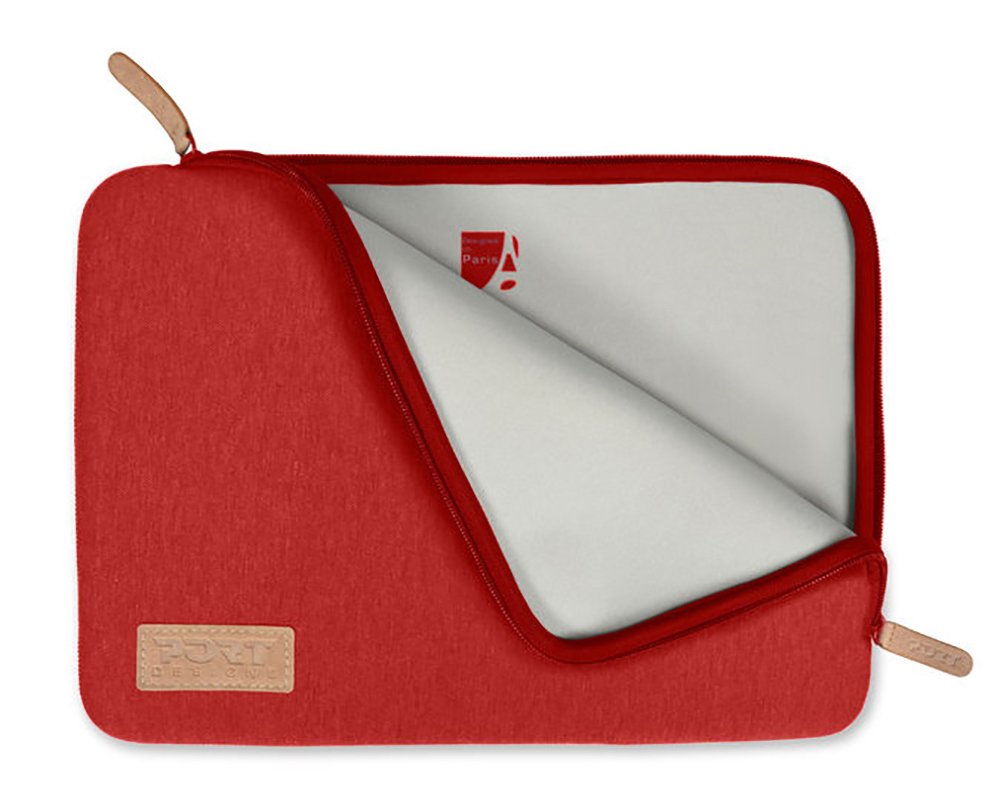 Port Designs Torino 13.3 Inch Laptop Sleeve Red (7476888) Argos