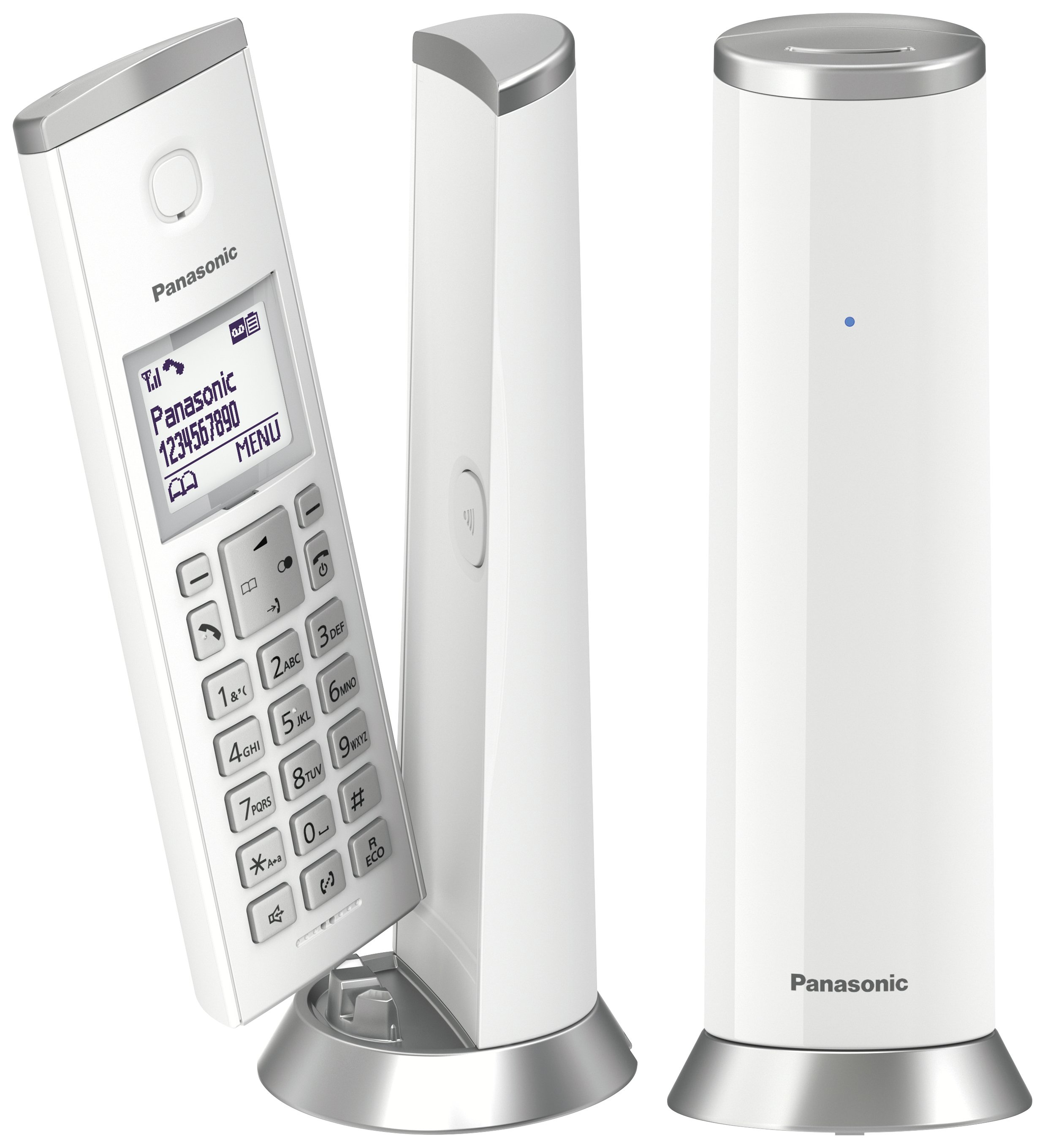 Panasonic KXTGK222EW Cordless Telephone DectWhite Twin Reviews